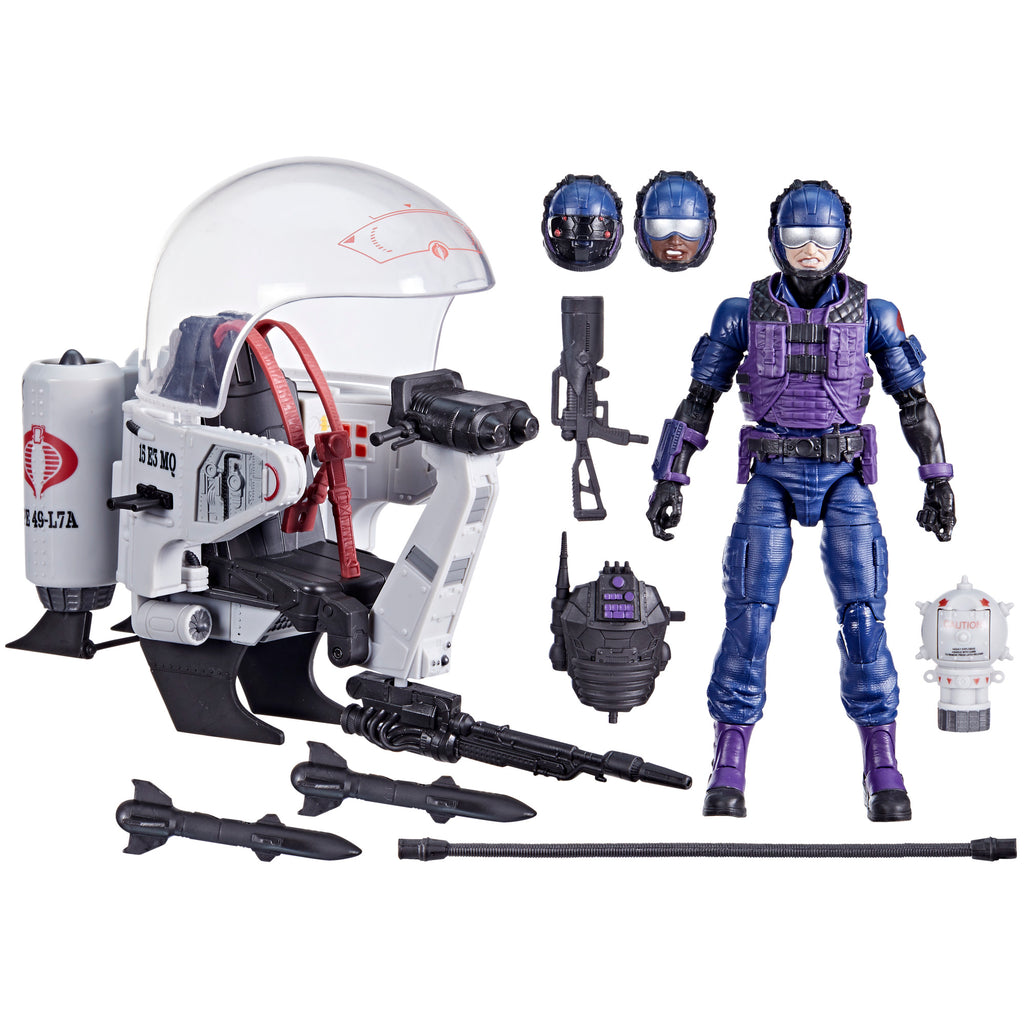 G.I. Joe Classified Series Cobra Tele-Viper and Cobra Flight Pod (Trubble Bubble)