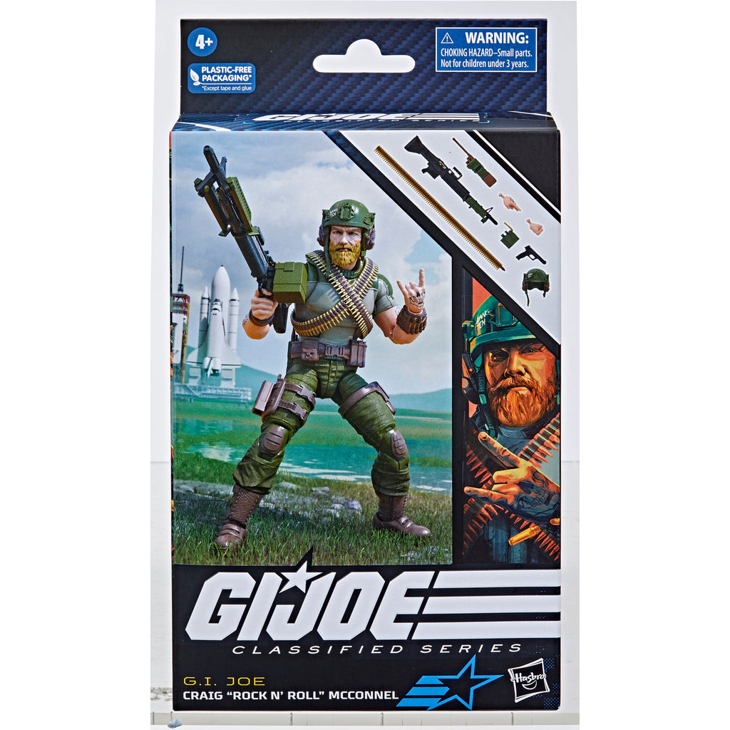 G.I. Joe Classified Series Rock 'N Roll #71 box packaging front