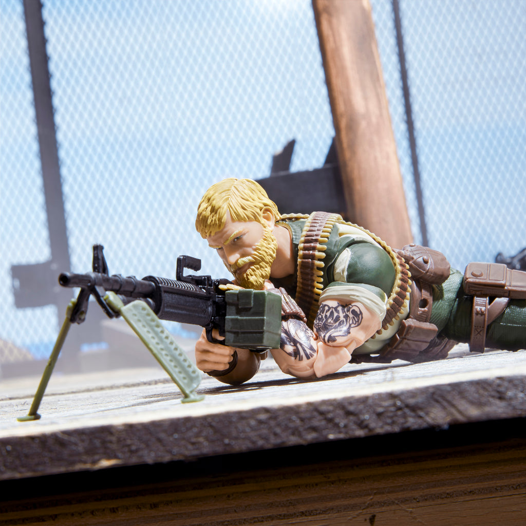 G.I. Joe Classified Series Rock 'N Roll diorama action pose 550