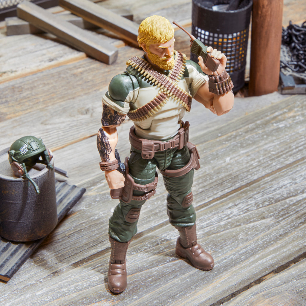 G.I. Joe Classified Series Rock 'N Roll diorama action pose 587