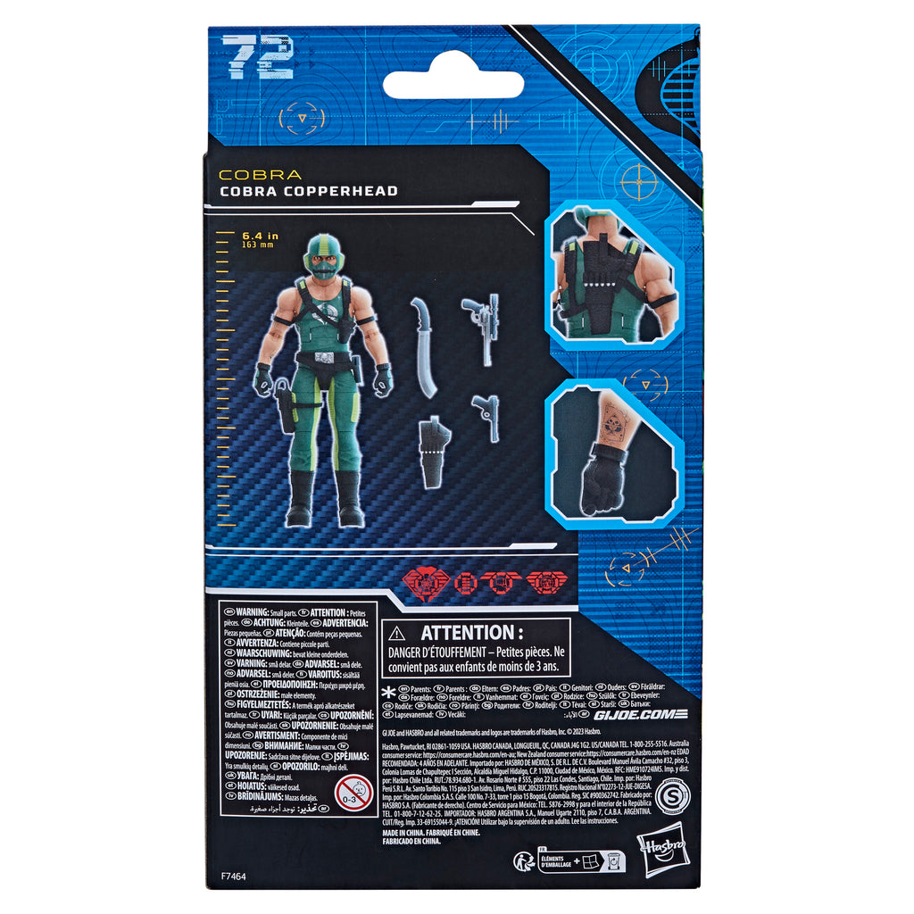 G.I. Joe Classified Series #72, Cobra Copperhead