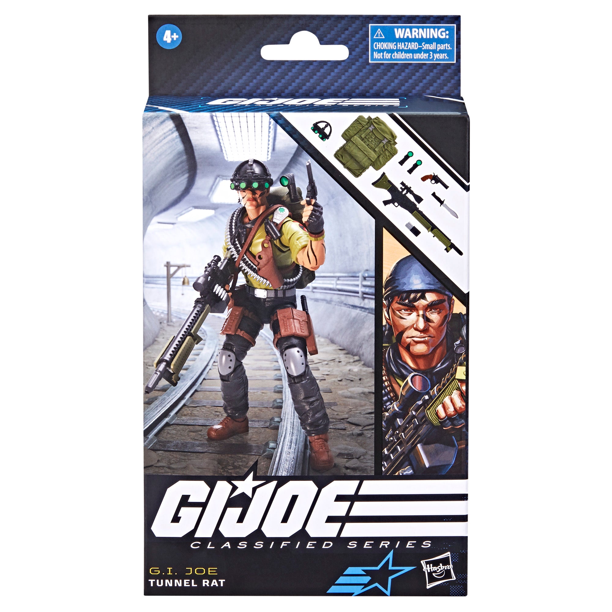 G.I. Joe Classified Series #83 Tunnel Rat packaging front