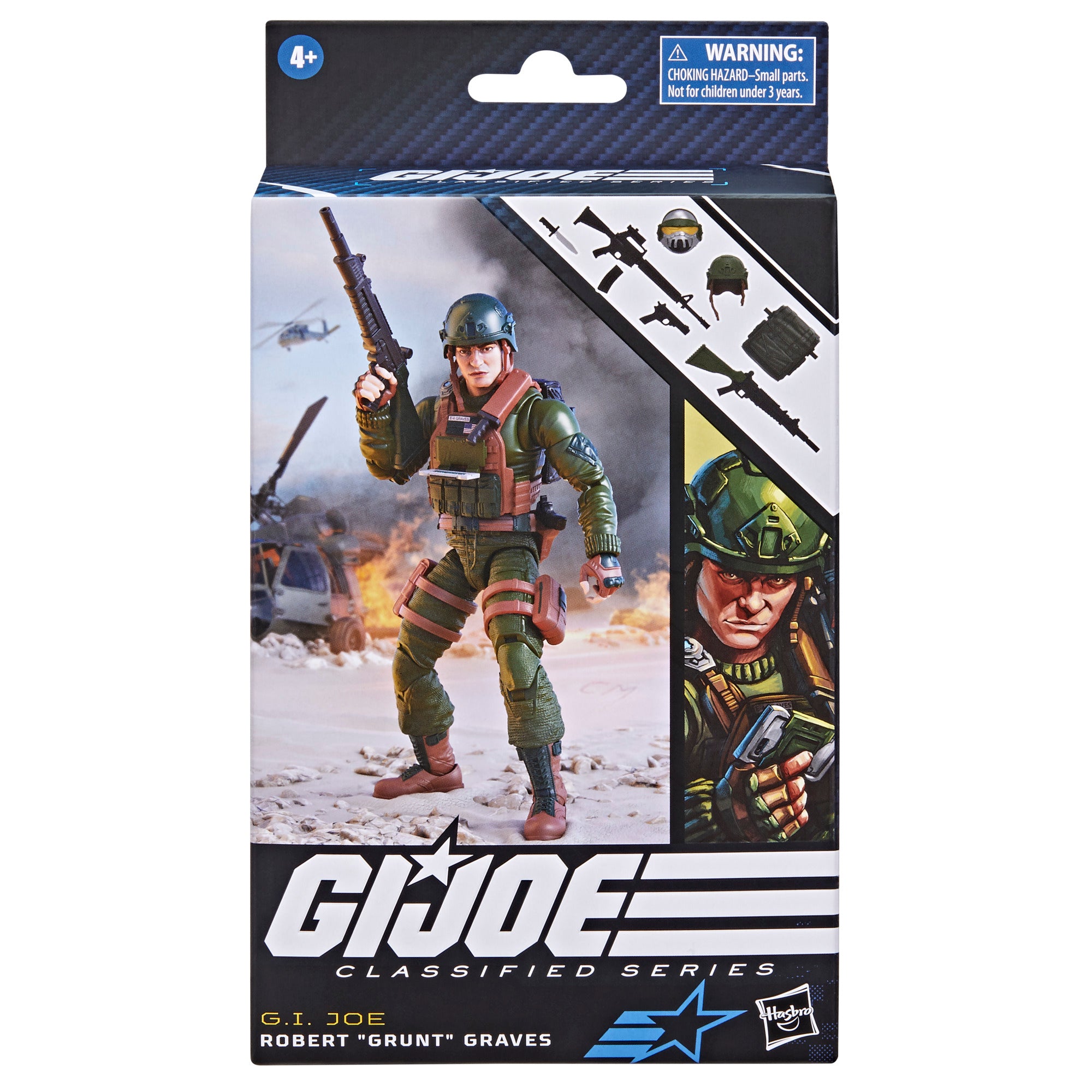 G.I. Joe Classified Series Grunt #87 box packaging front