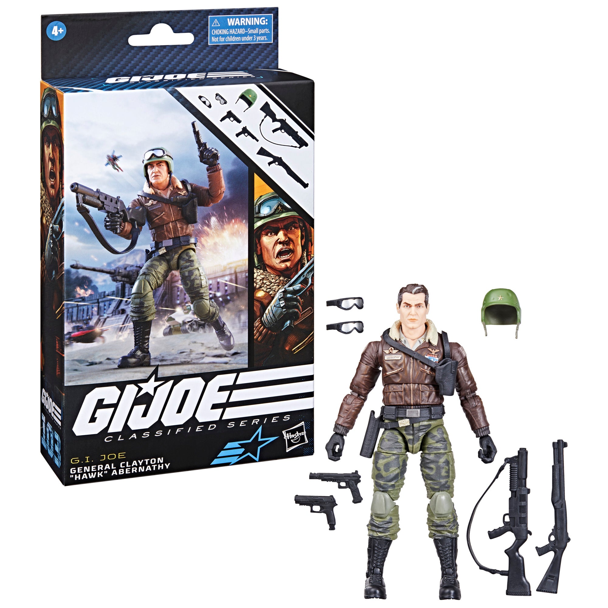 G.I. Joe Classified Series #103 General Hawk Abernathy - Package Combo