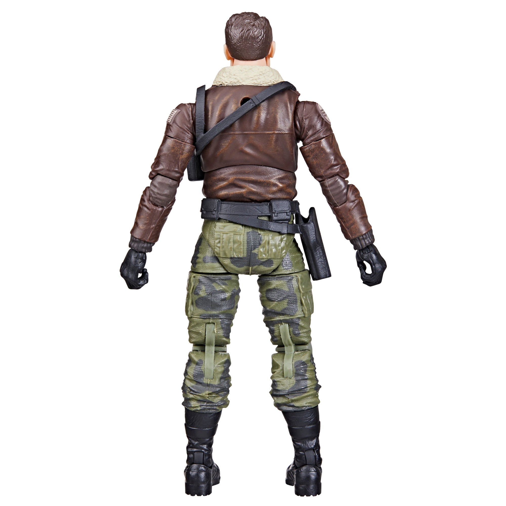 G.I. Joe Classified Series #103 General Hawk Abernathy - Figure Detail Back
