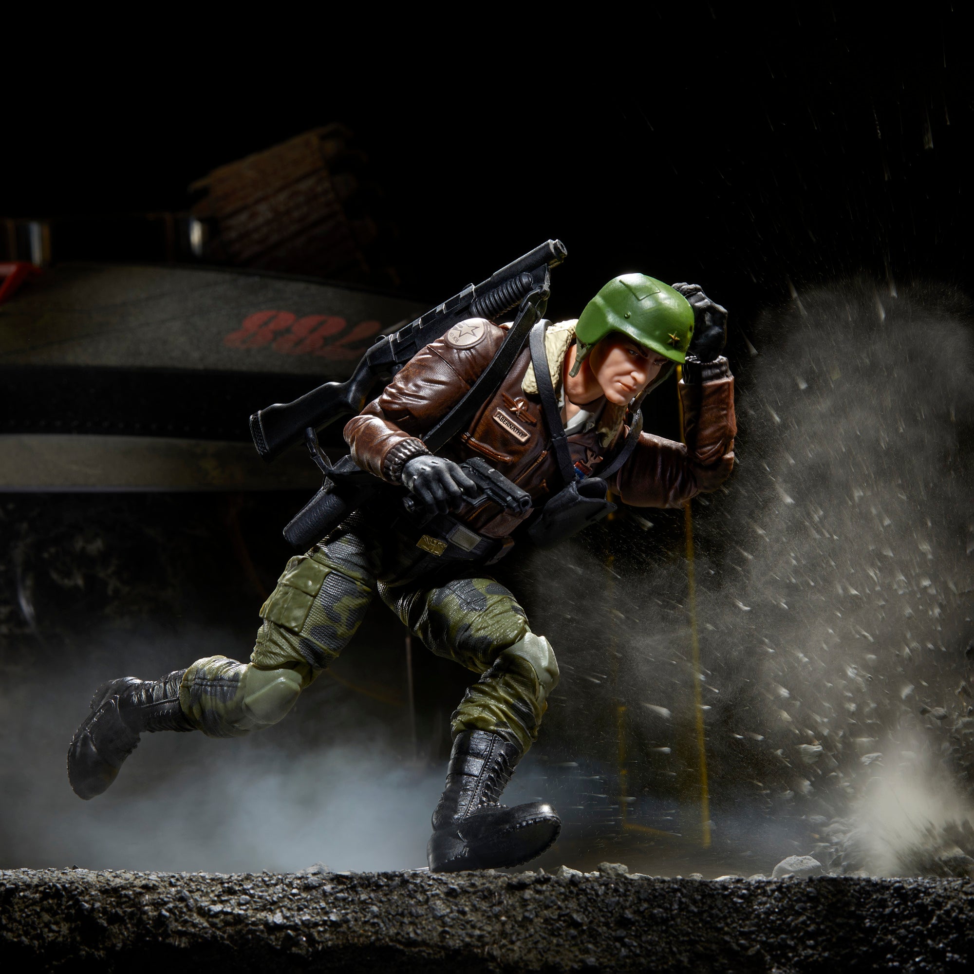 G.I. Joe Classified Series #103 General Hawk Abernathy - Diorama Scene