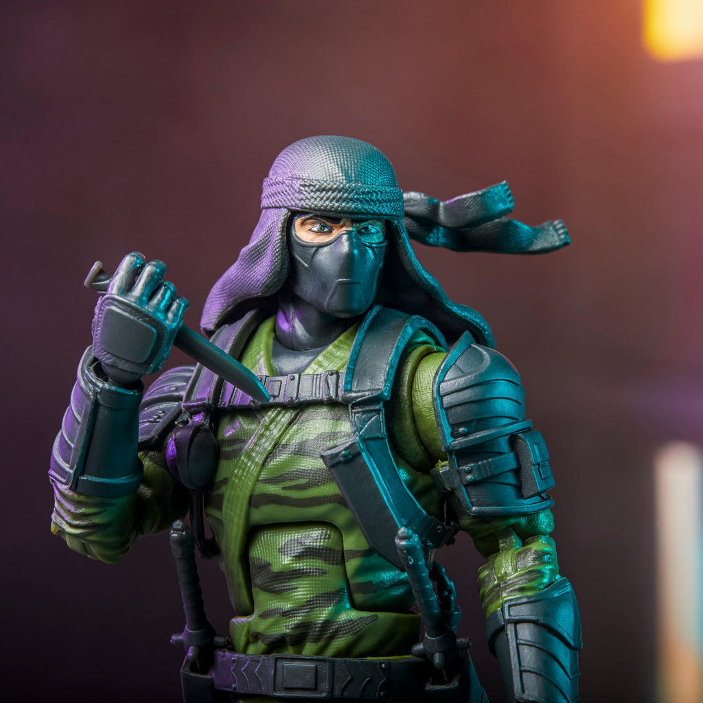 G.I. Joe Classified Series Nunchuk diorama urban night action pose WELLS 556