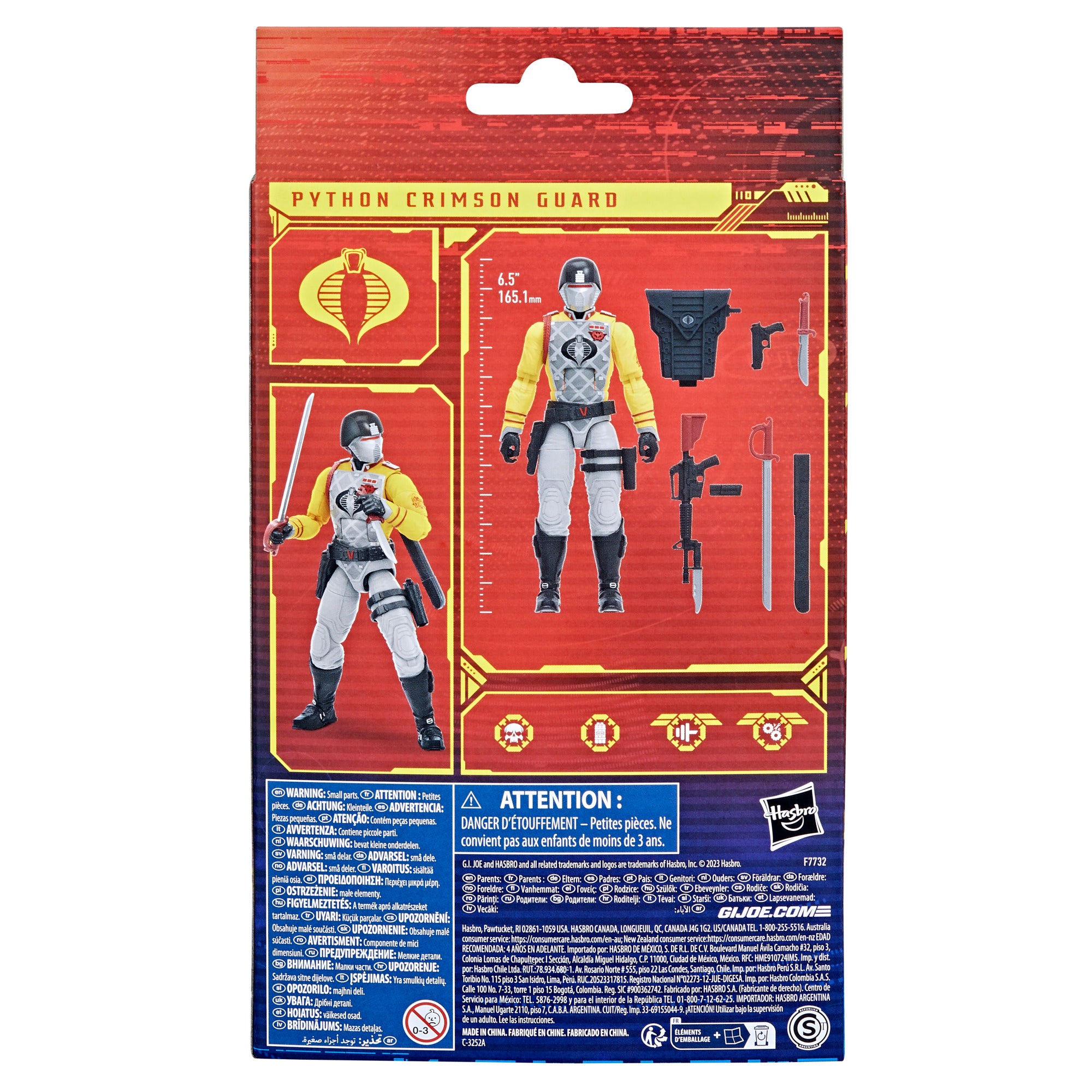 G.I. Joe Classified Series Python Crimson Guard