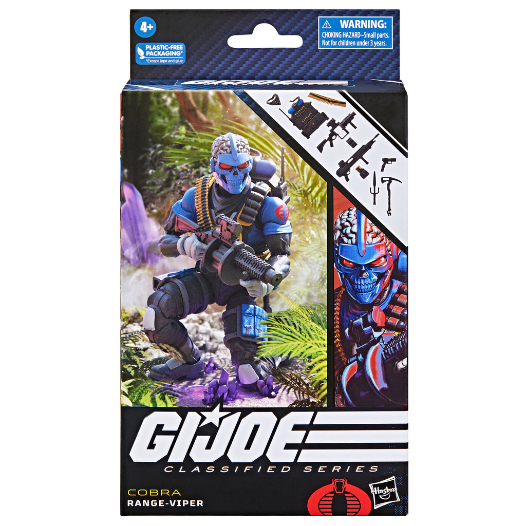 G.I. Joe Classified Series #76 Range-Viper packaging front Walmart exclusive