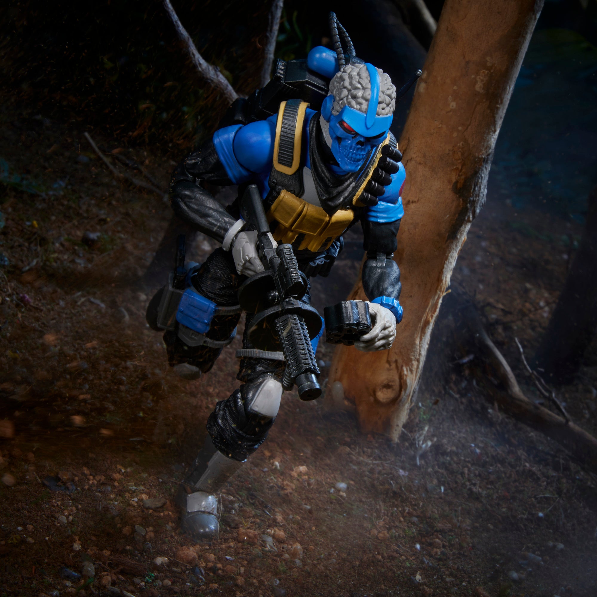 G.I. Joe Classified Series #76 Range-Viper diorama jungle shot 478 running pose