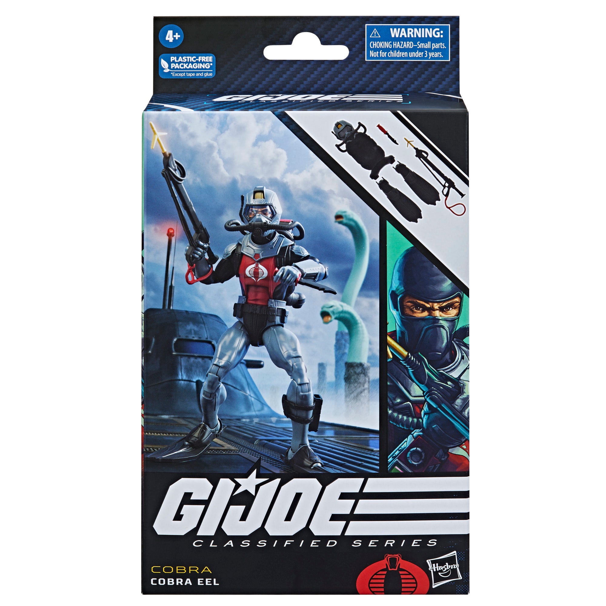 G.I. Joe Classified Series #81 Cobra Eel packaging front standard version