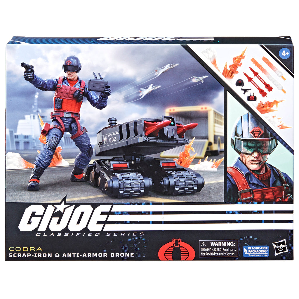 G.I. Joe Classified Series #74, Cobra Scrap-Iron & Anti-Armor Drone