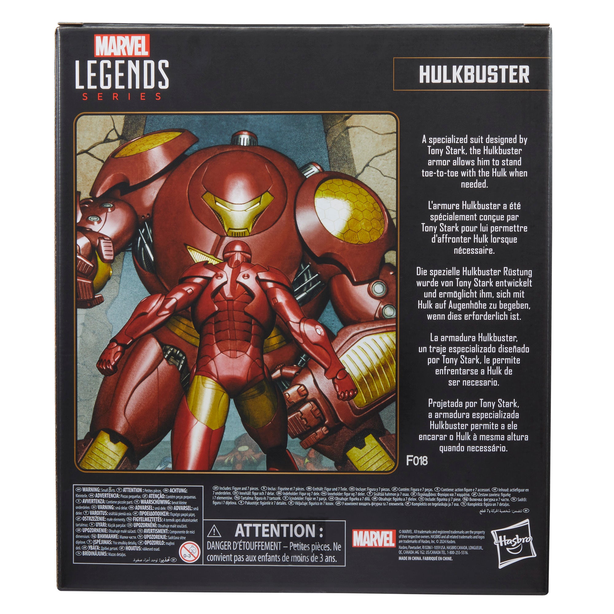 Marvel Legends Series Hulkbuster, Deluxe Marvel 85th Anniversary Comics Collectible 6-Inch Scale Action Figure