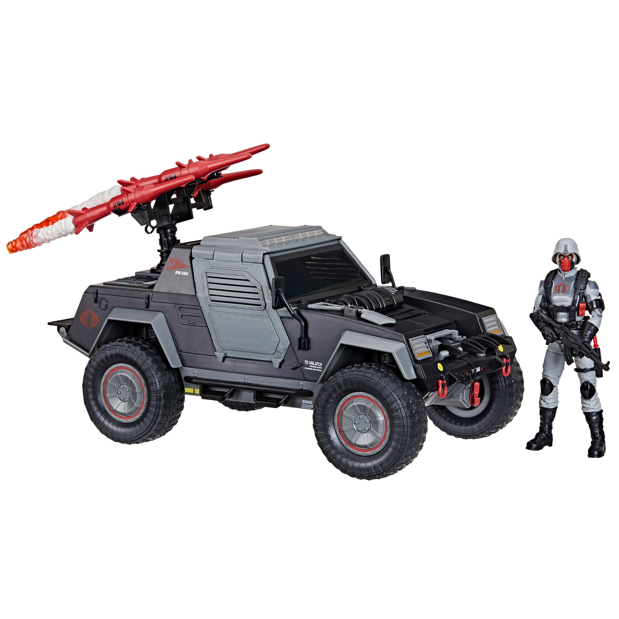 G.I. Joe Classified Series #120, Cobra Night Attack 4-WD Stinger & Driver