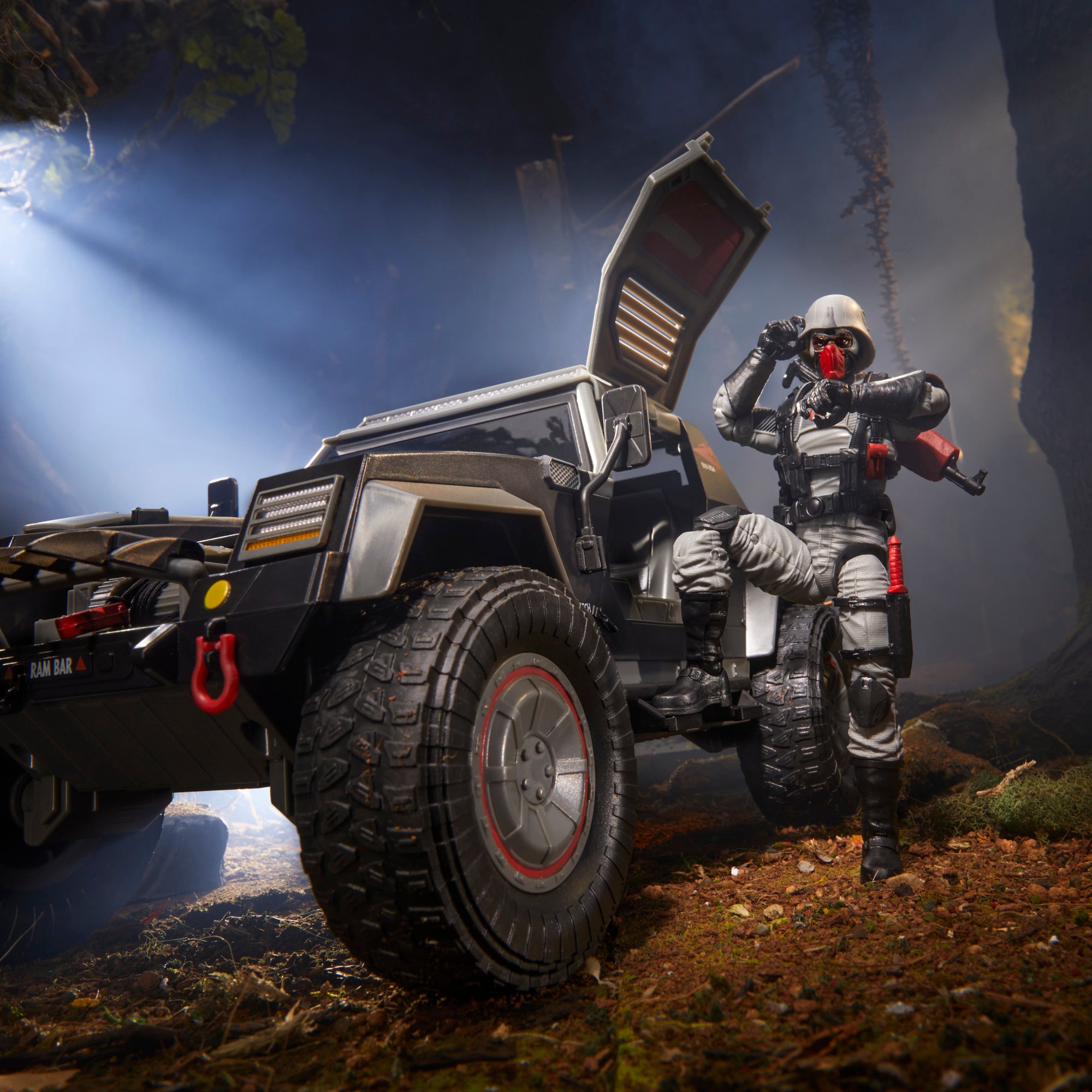 G.I. Joe Classified Series #120, Cobra Night Attack 4-WD Stinger & Driver