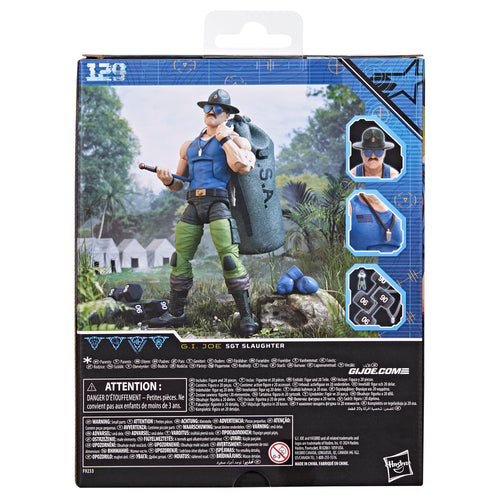 G.I. Joe Classified Series #129, Mad Marauders Sgt Slaughter *NO HAT VARIANT*