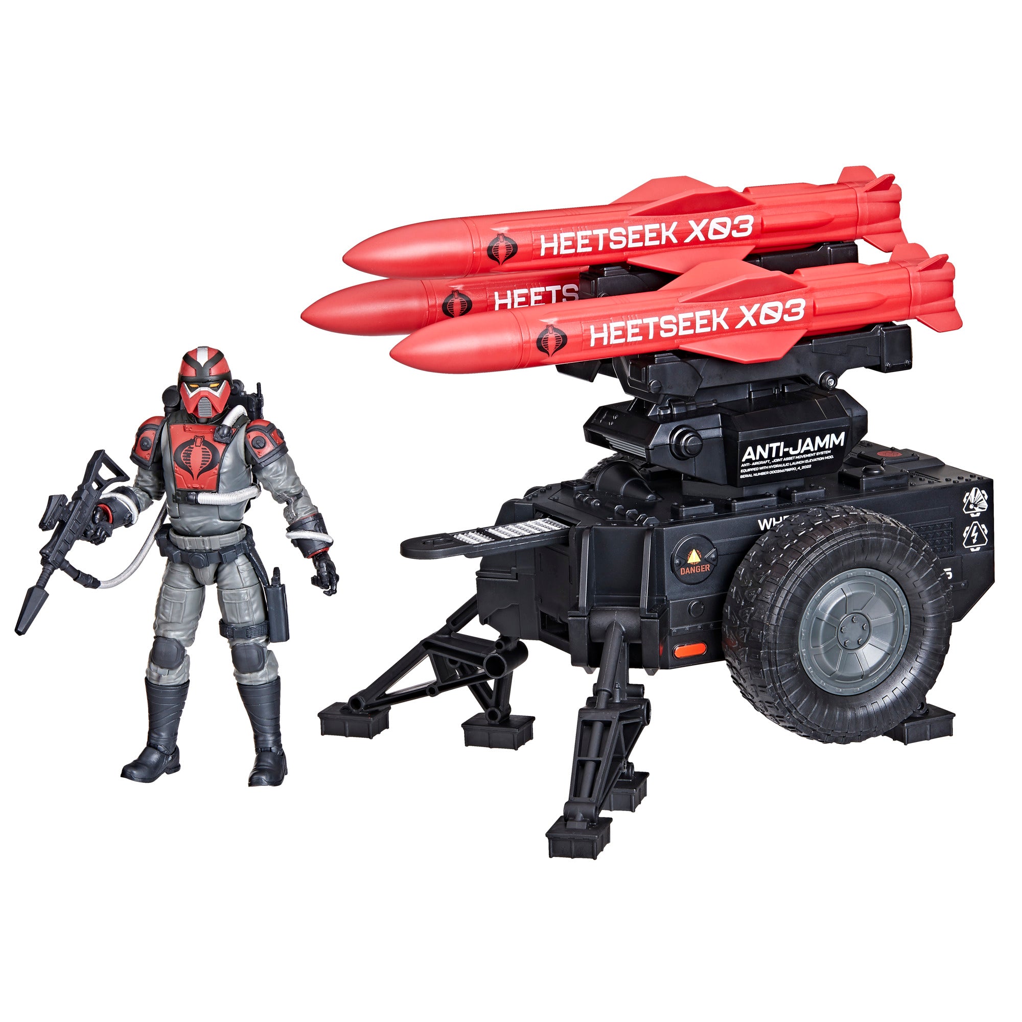G.I. Joe Classified Series #111, H.I.S.S. Techno-Viper & H.M.S. (HEETSEEK MISSILE SYSTEM)