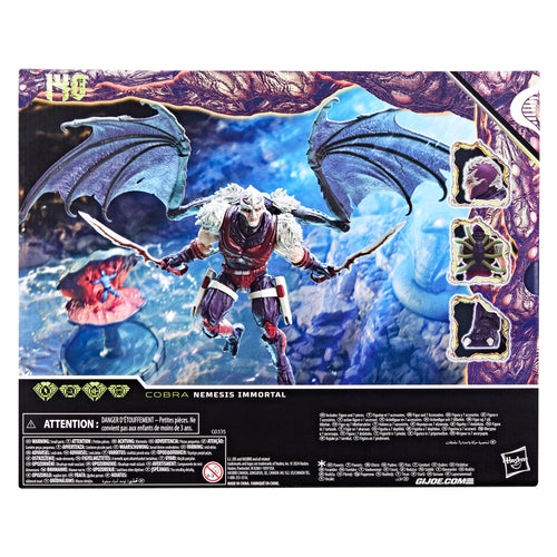 G.I. Joe Classified Series #140 Nemesis Immortal - Package Back