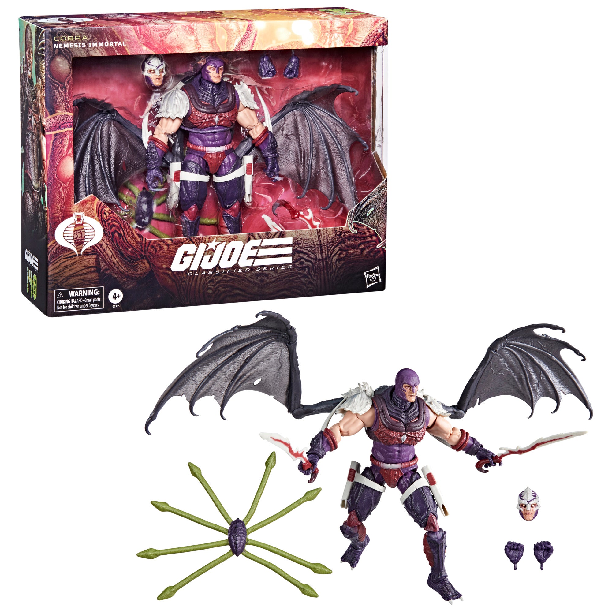 G.I. Joe Classified Series #140 Nemesis Immortal - Package Combo