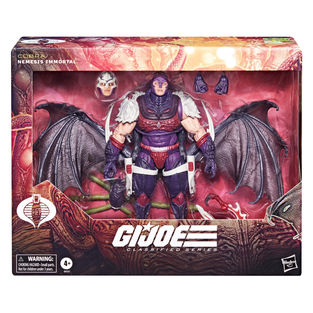 G.I. Joe Classified Series #140 Nemesis Immortal - Package Front