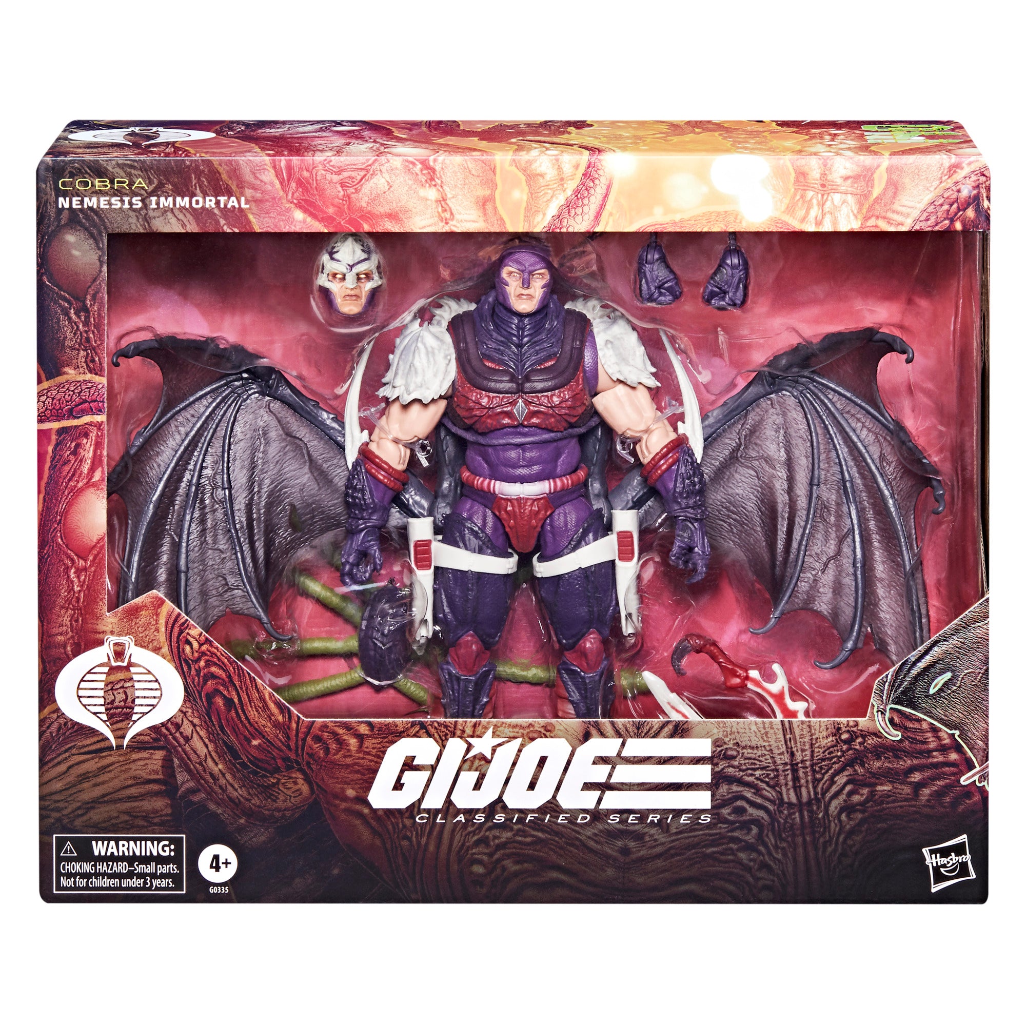G.I. Joe Classified Series #140 Nemesis Immortal - Package Front