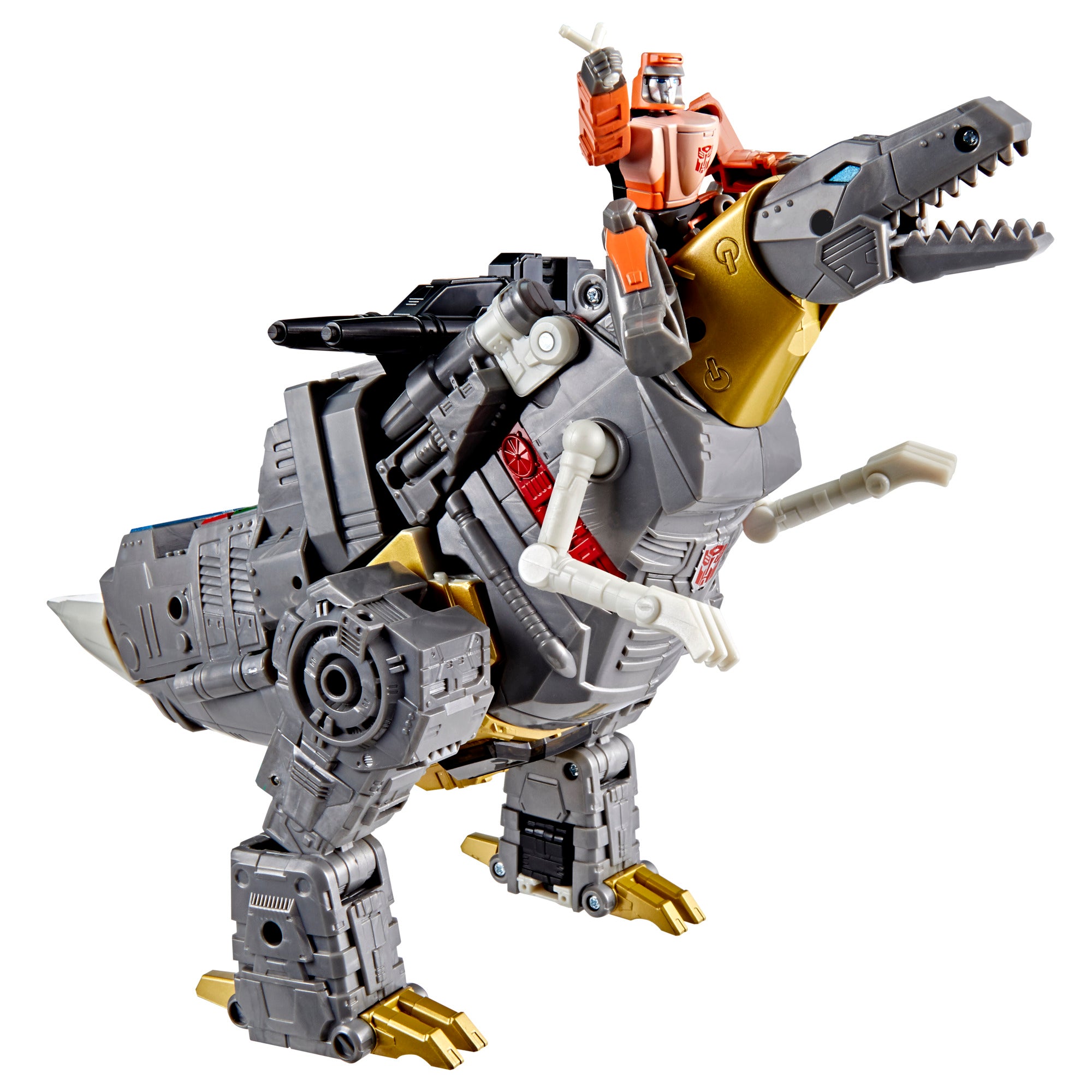 Transformers Studio Series The Transformers: The Movie Dinobot Grimlock and Autobot Wheelie