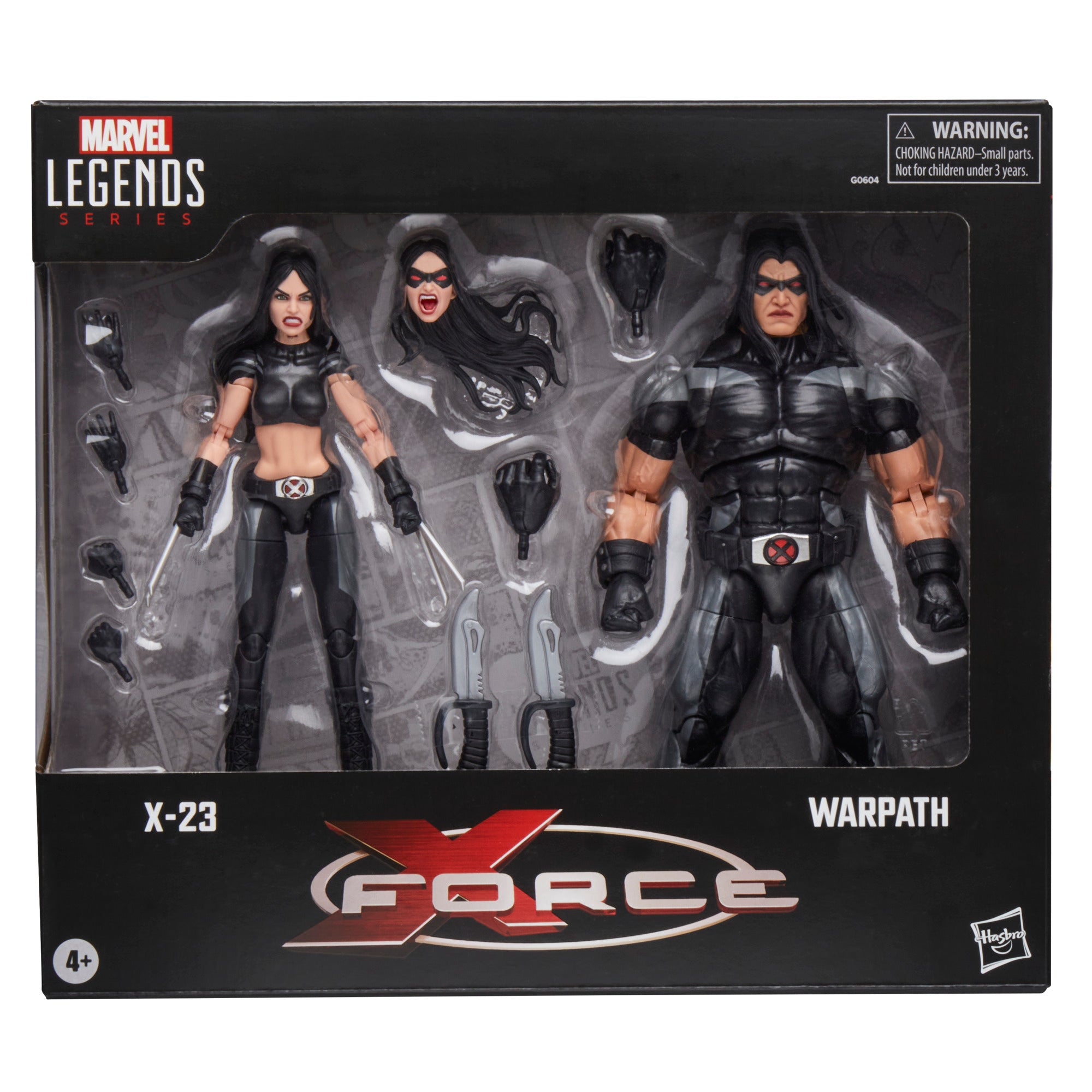 Marvel Legends Series X-Force X-23 & Warpath