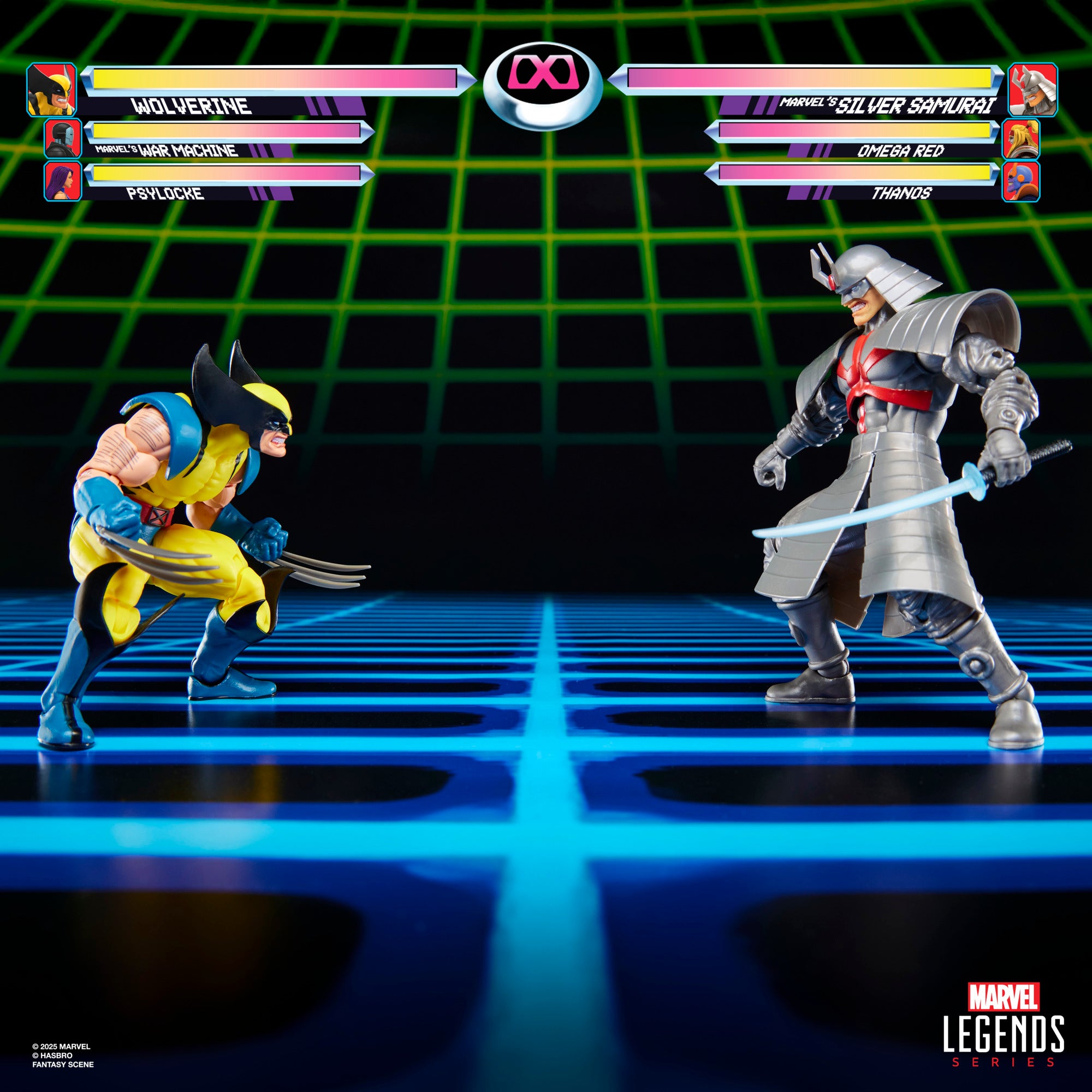 Marvel Legends Marvel vs Capcom Wolverine vs Silver Samurai 2-Pack