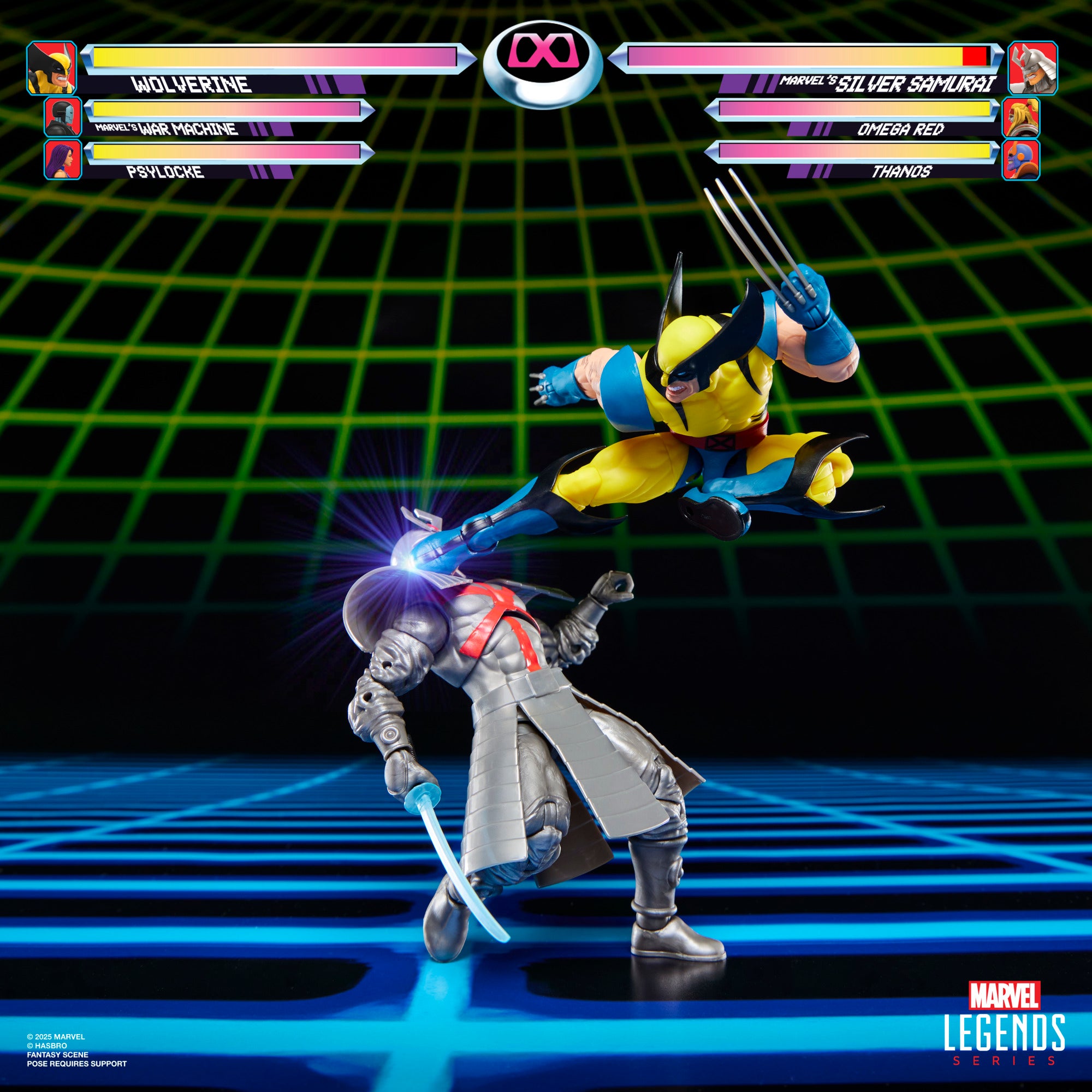 Marvel Legends Marvel vs Capcom Wolverine vs Silver Samurai 2-Pack