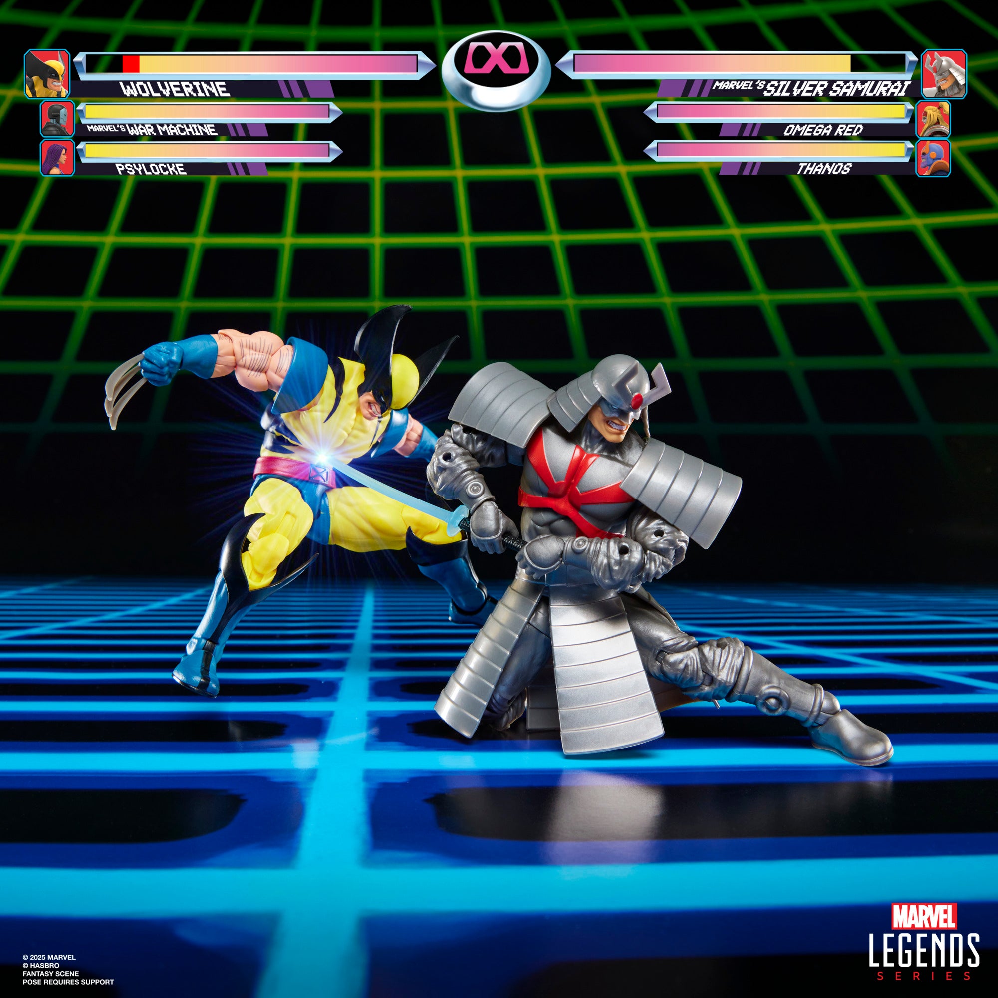 Marvel Legends Marvel vs Capcom Wolverine vs Silver Samurai 2-Pack