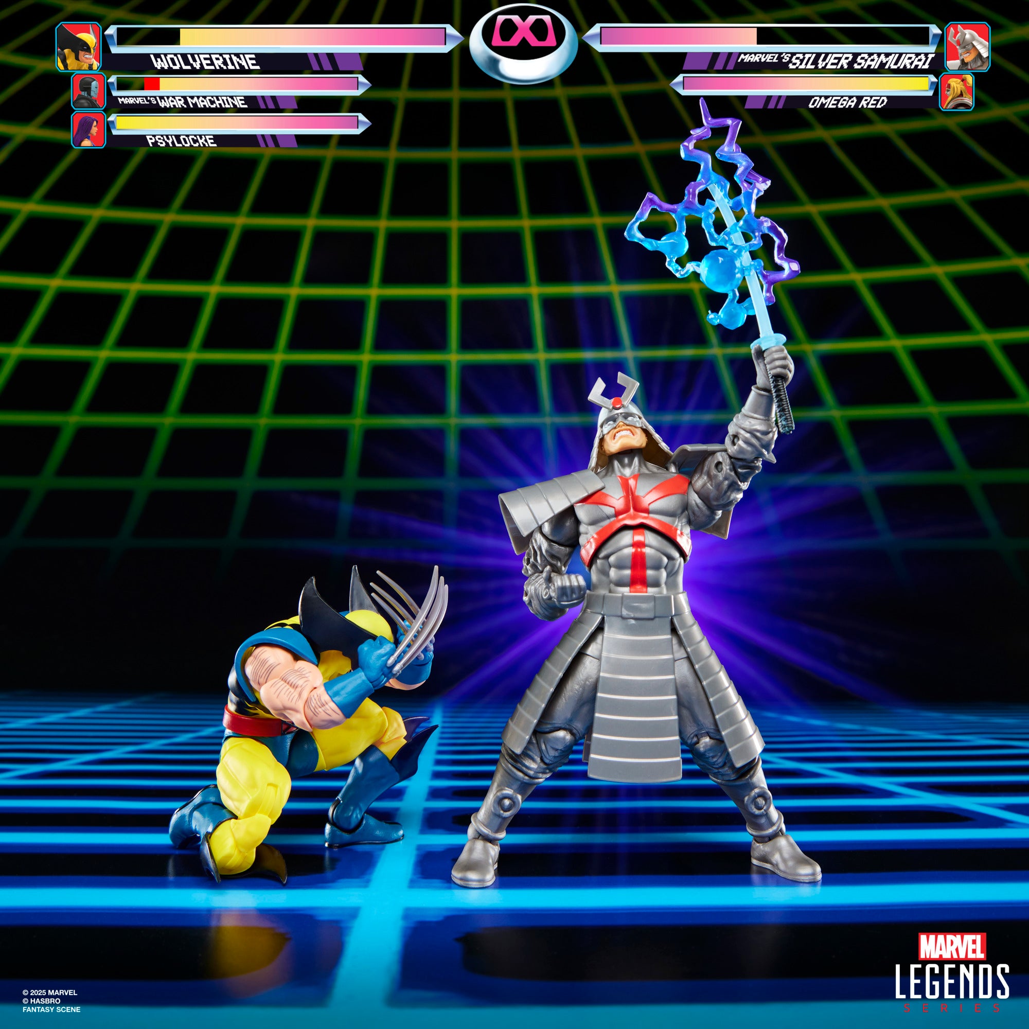 Marvel Legends Marvel vs Capcom Wolverine vs Silver Samurai 2-Pack