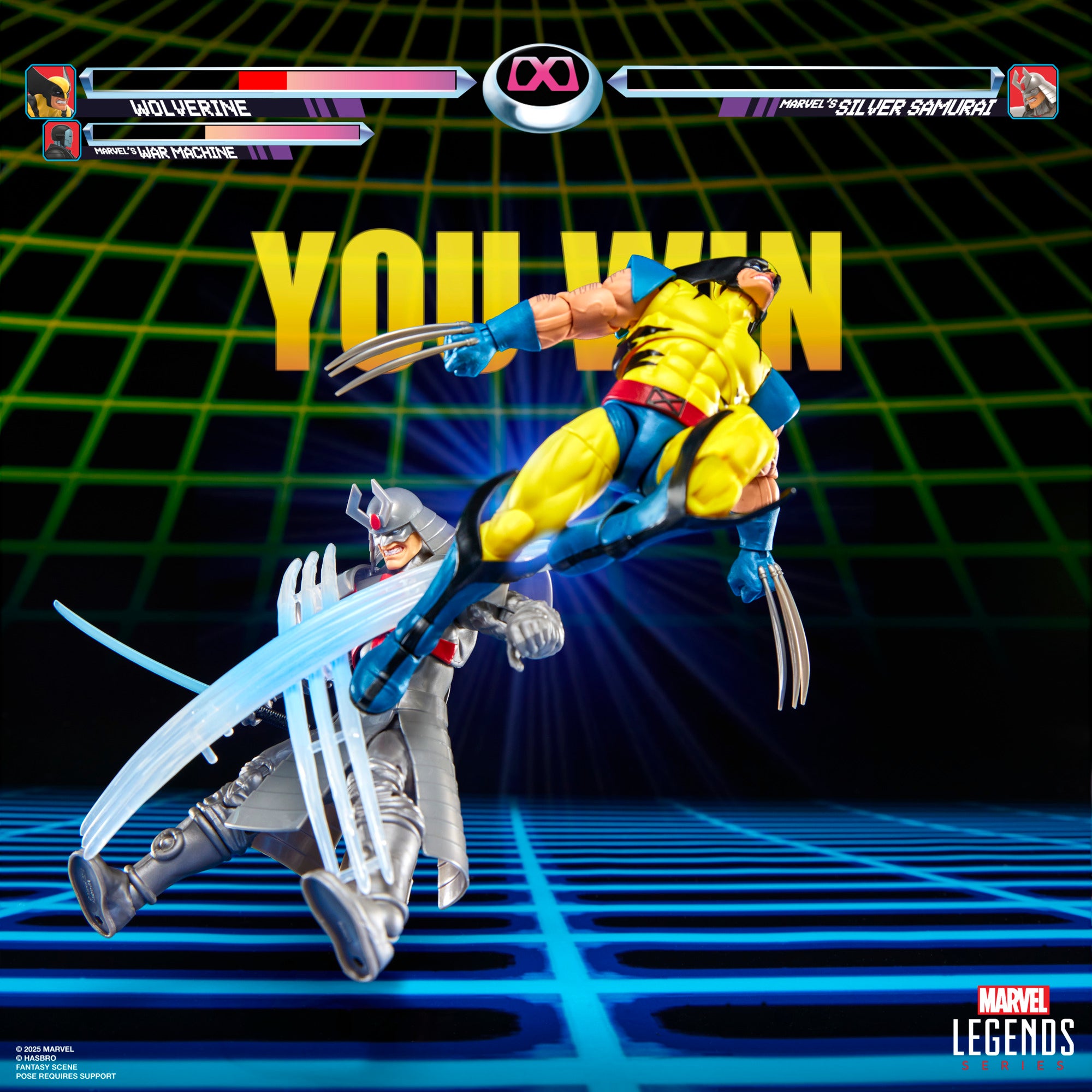 Marvel Legends Marvel vs Capcom Wolverine vs Silver Samurai 2-Pack