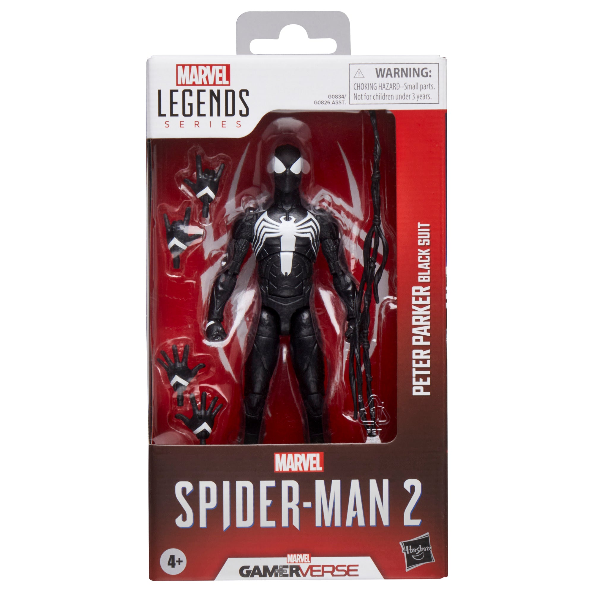Marvel Legends Series Gamerverse Peter Parker Black Suit - Spider-Man 2