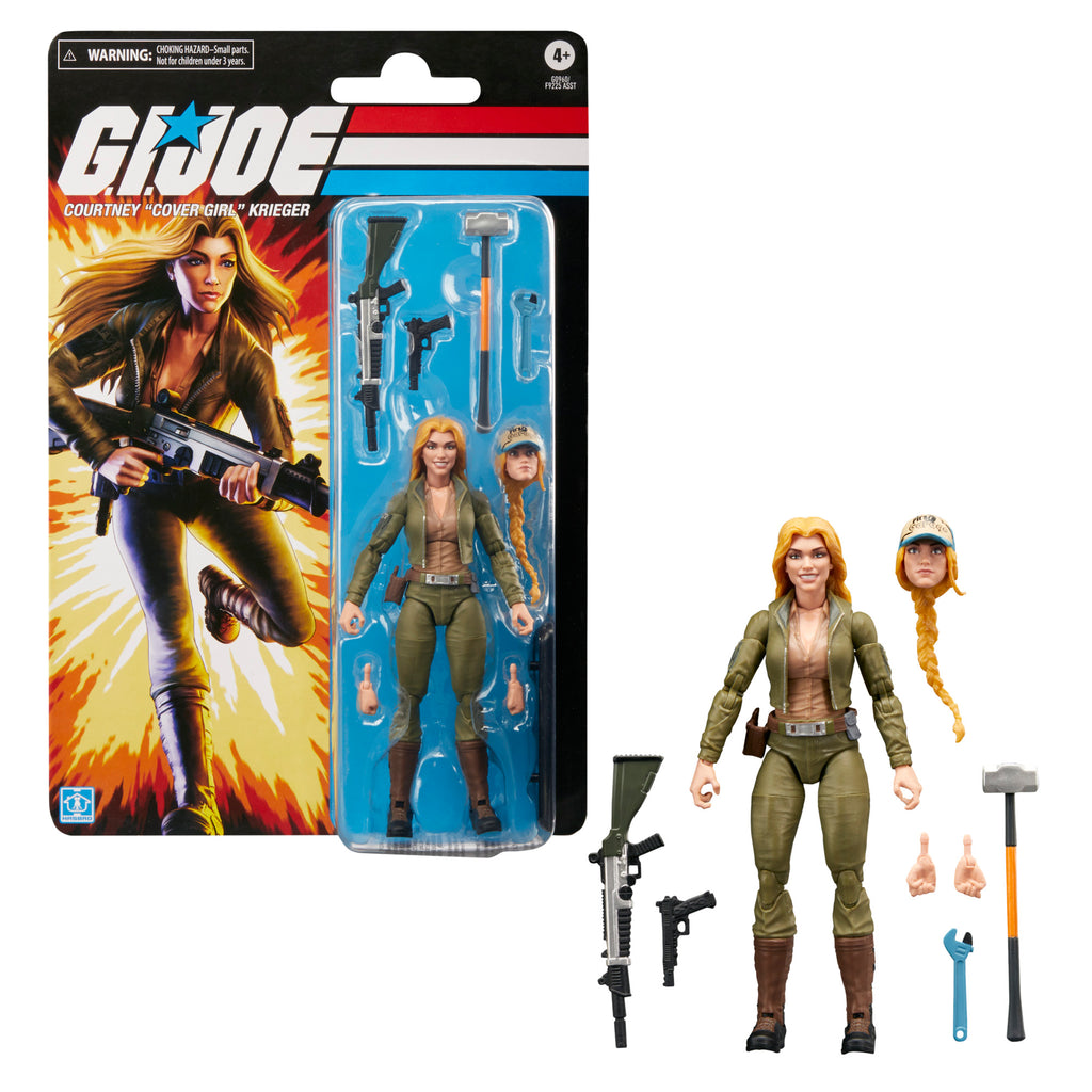 G.I. Joe Classified Series Retro Cardback Courtney “Cover Girl” Krieger