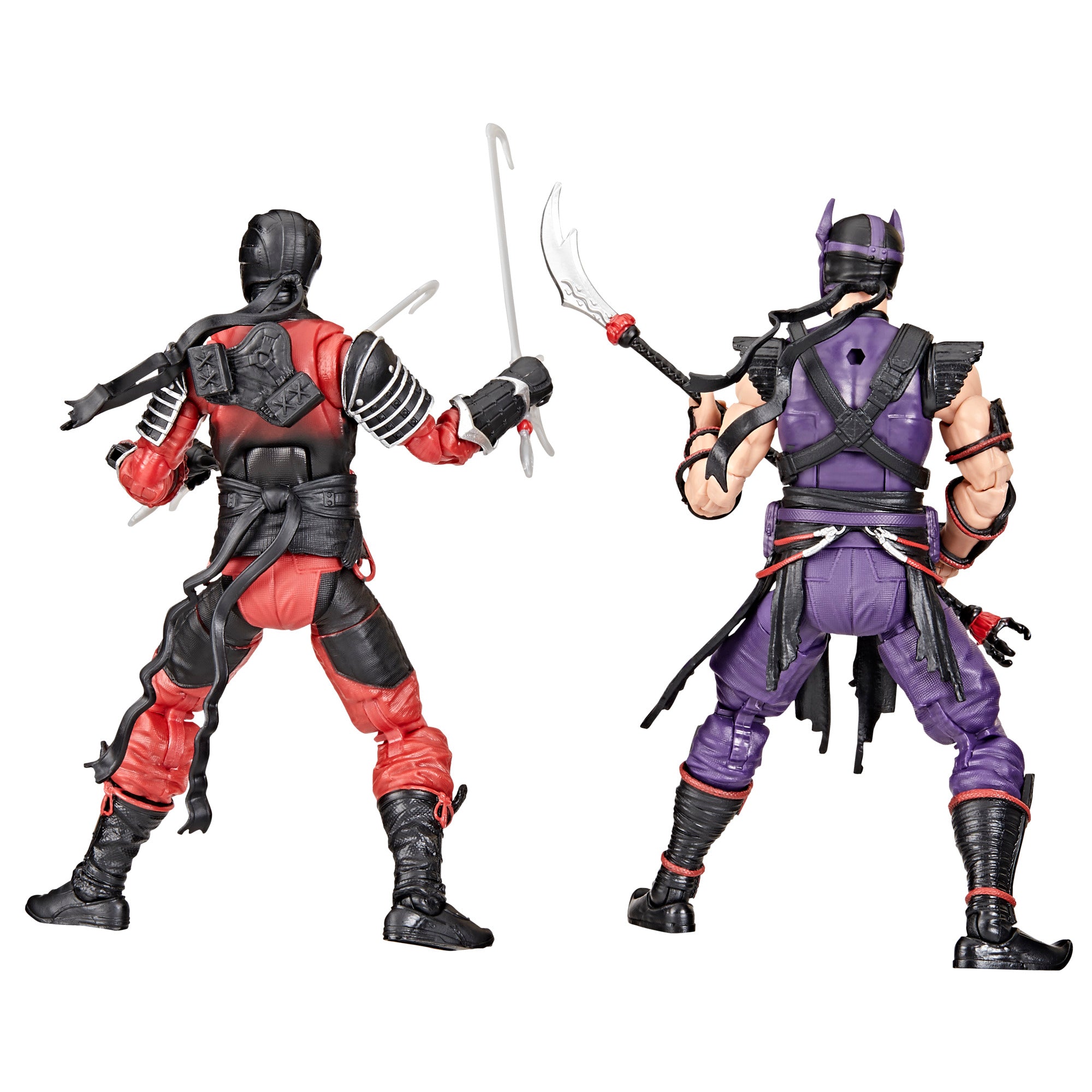 G.I. Joe Classified Series #160 Cobra Ninjas Slice & Dice - Figure Detail Back