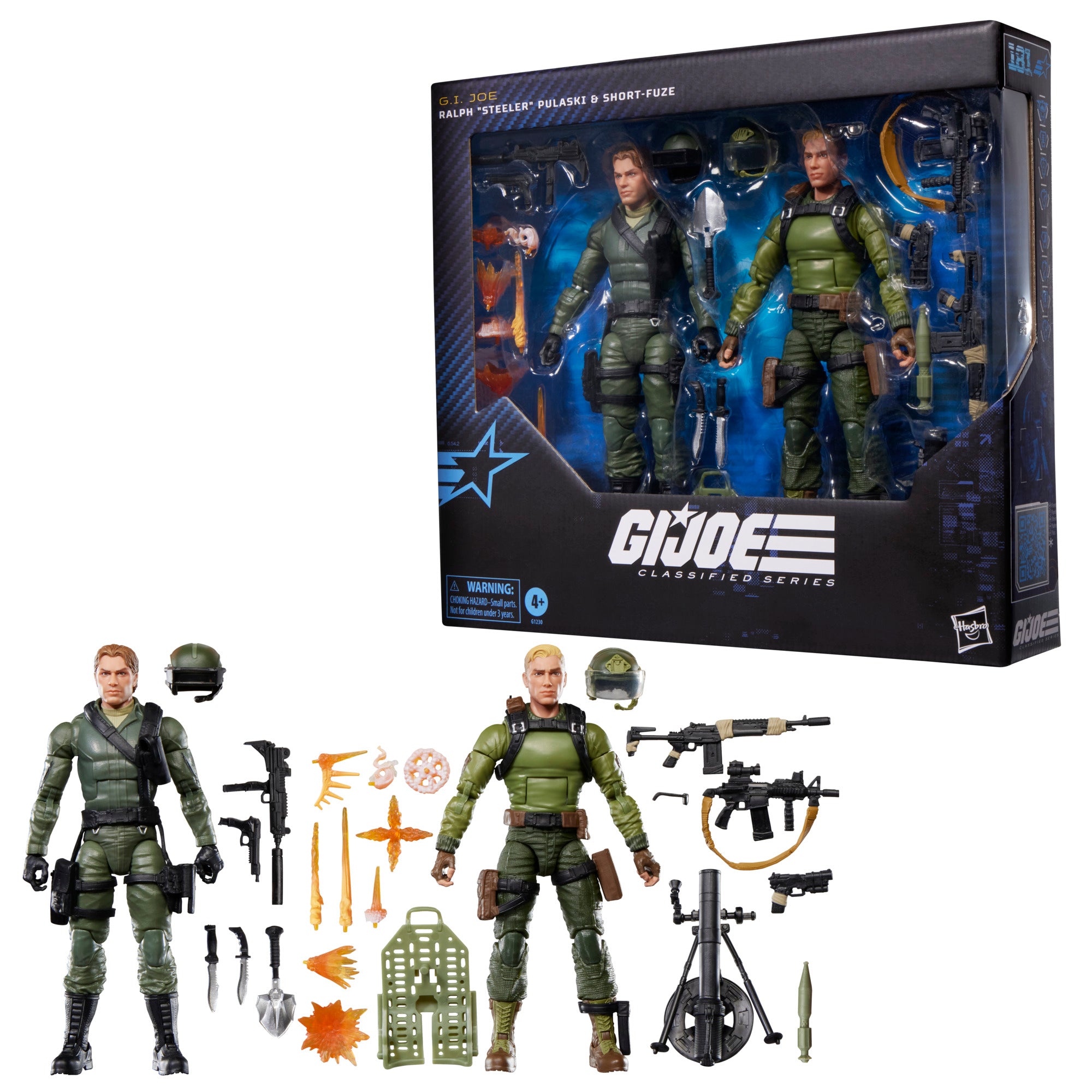 G.I. Joe Classified Series #181, Ralph "Steeler" Pulaski & Short-Fuze