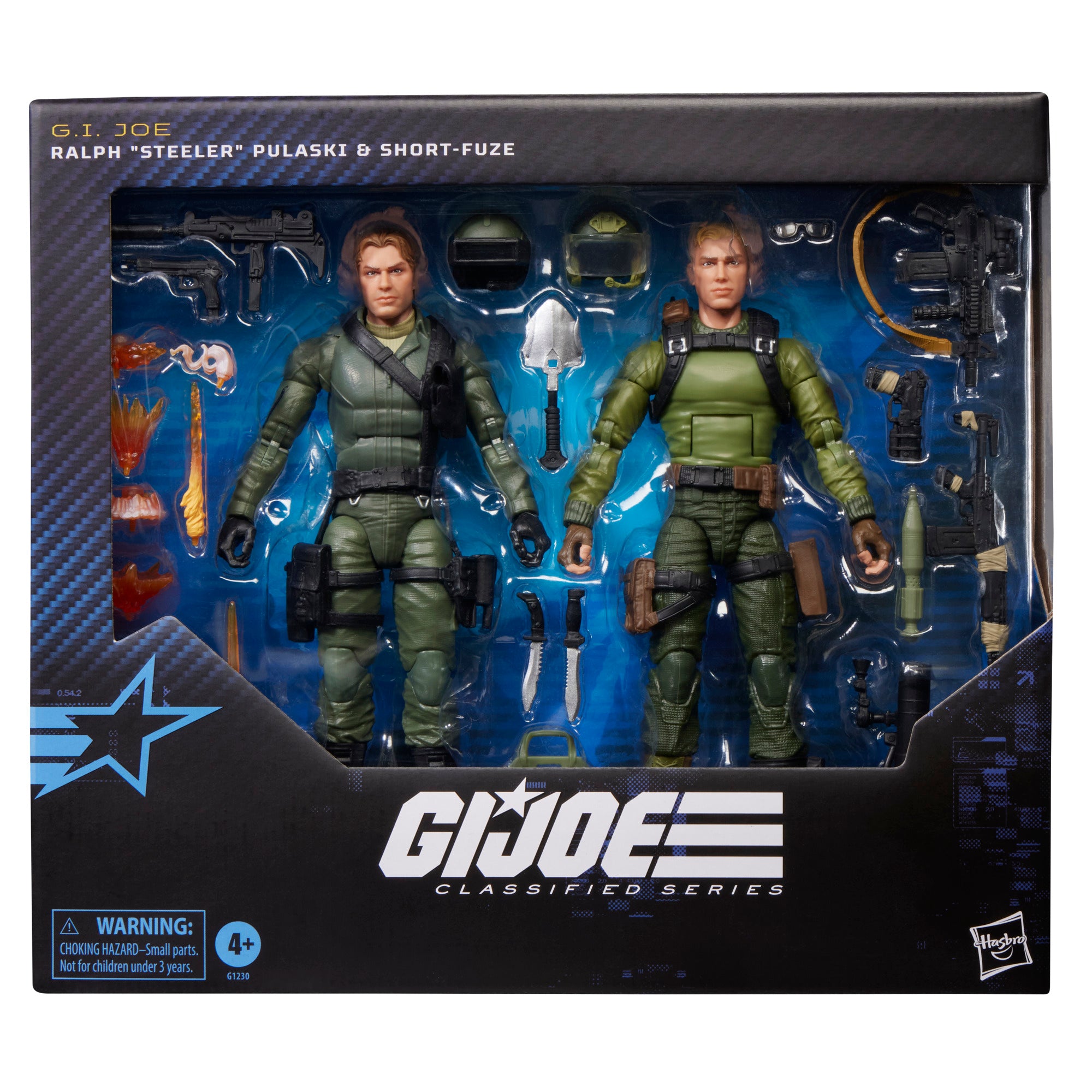 G.I. Joe Classified Series #181, Ralph "Steeler" Pulaski & Short-Fuze