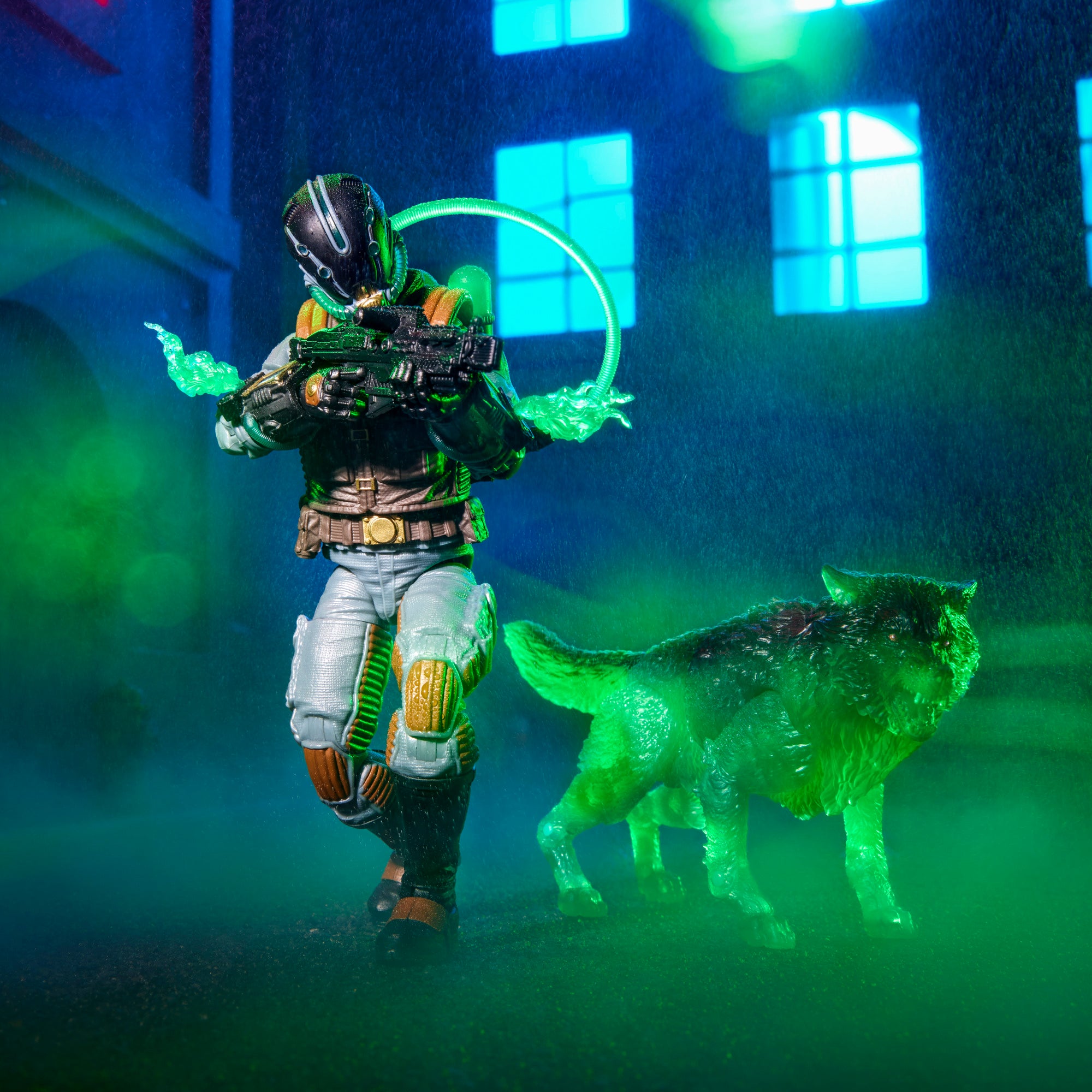 G.I. Joe Classified Series #170 Ghost Viper & D.I.R.E. Beasts - Diorama 2
