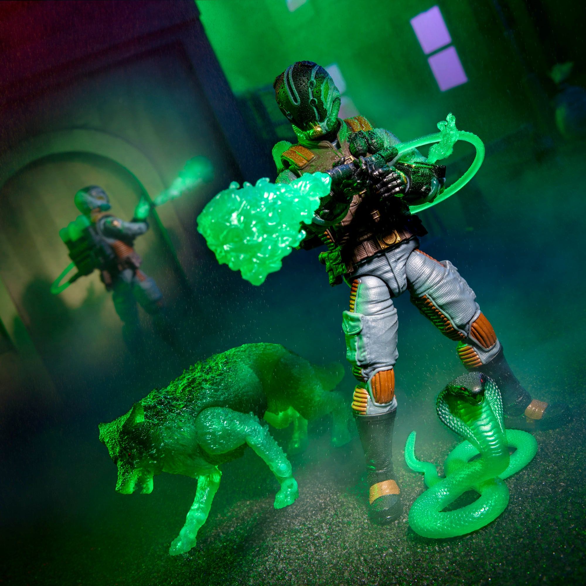 G.I. Joe Classified Series #170 Ghost Viper & D.I.R.E. Beasts - Diorama 3