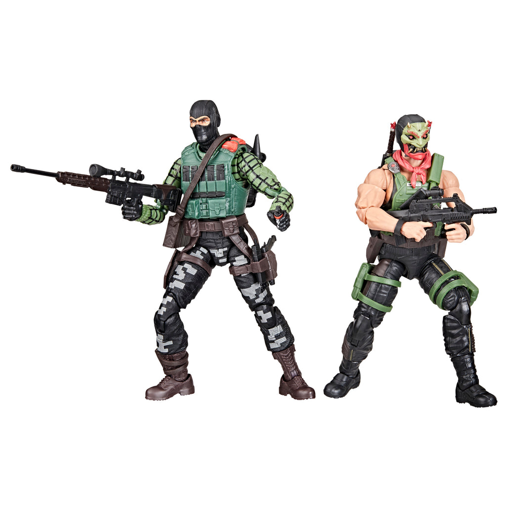 G.I. Joe Classified Series #164 Night Force Beach Head & Quick Kick - Package Detail Front