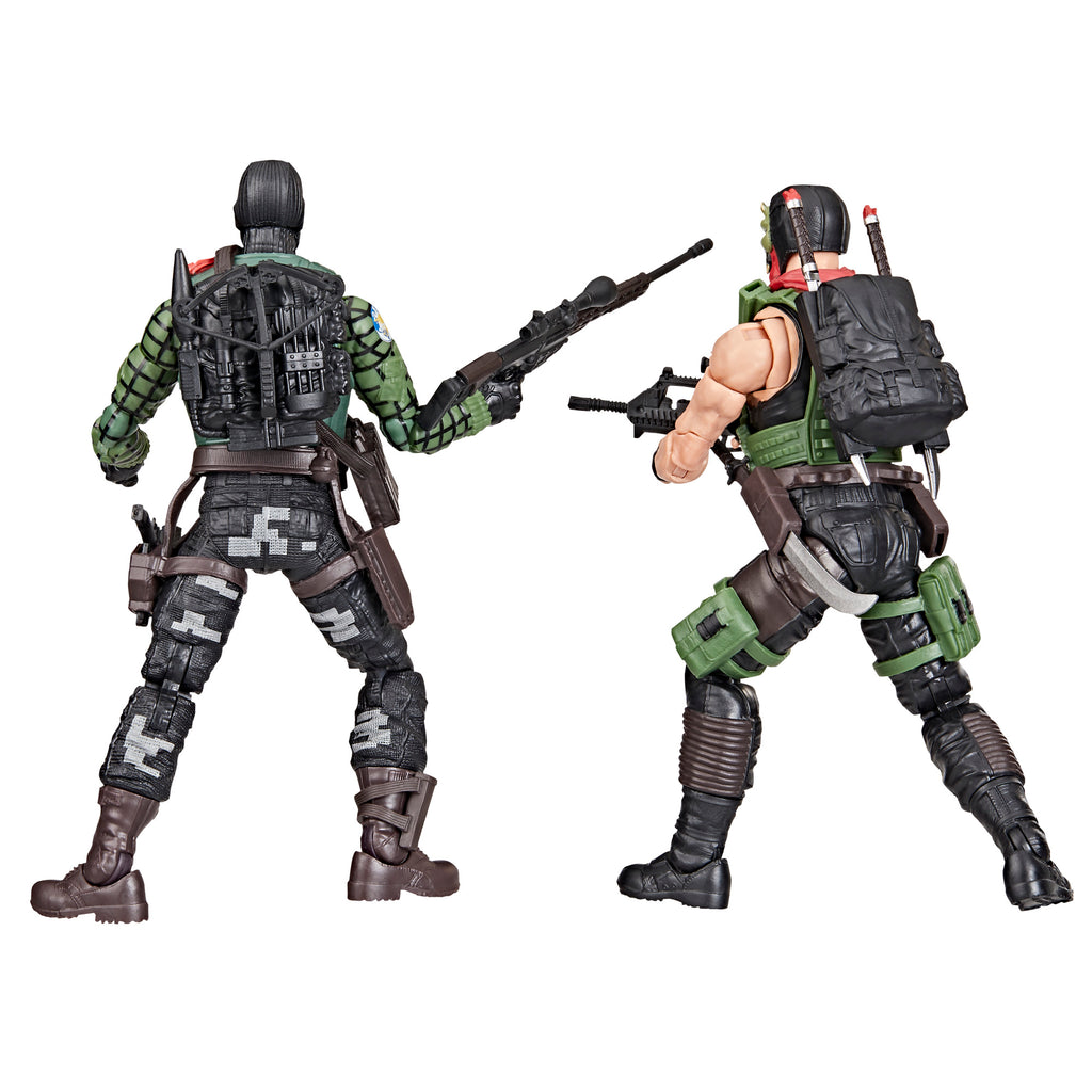 G.I. Joe Classified Series #164 Night Force Beach Head & Quick Kick - Package Detail Back