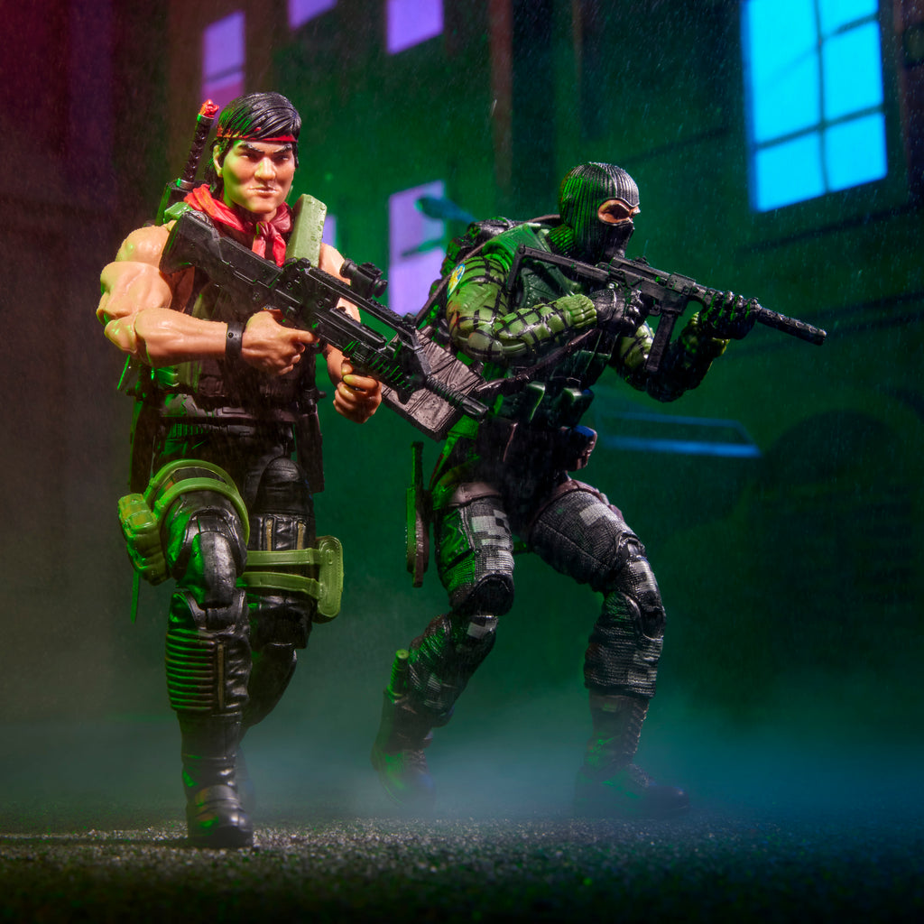 G.I. Joe Classified Series #164 Night Force Beach Head & Quick Kick - Diorama 8