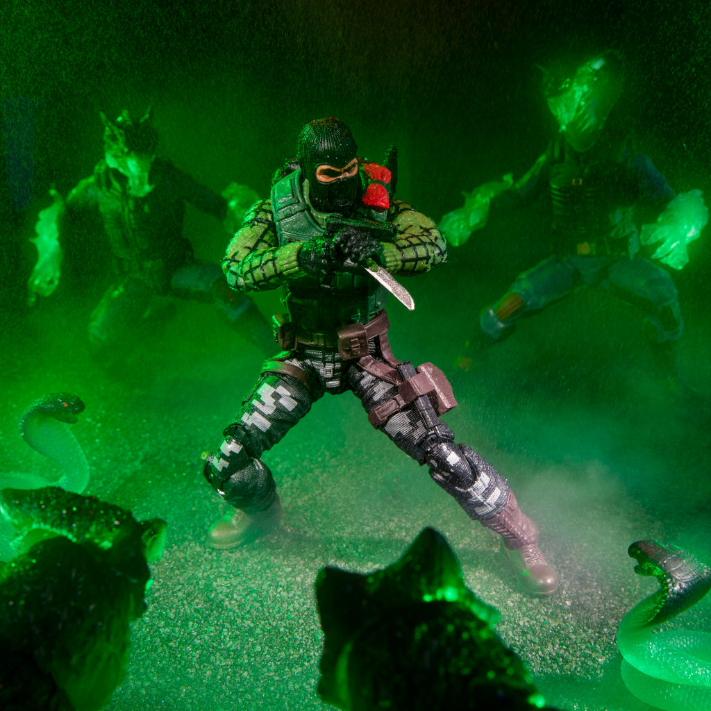 G.I. Joe Classified Series #164 Night Force Beach Head & Quick Kick - Diorama 3