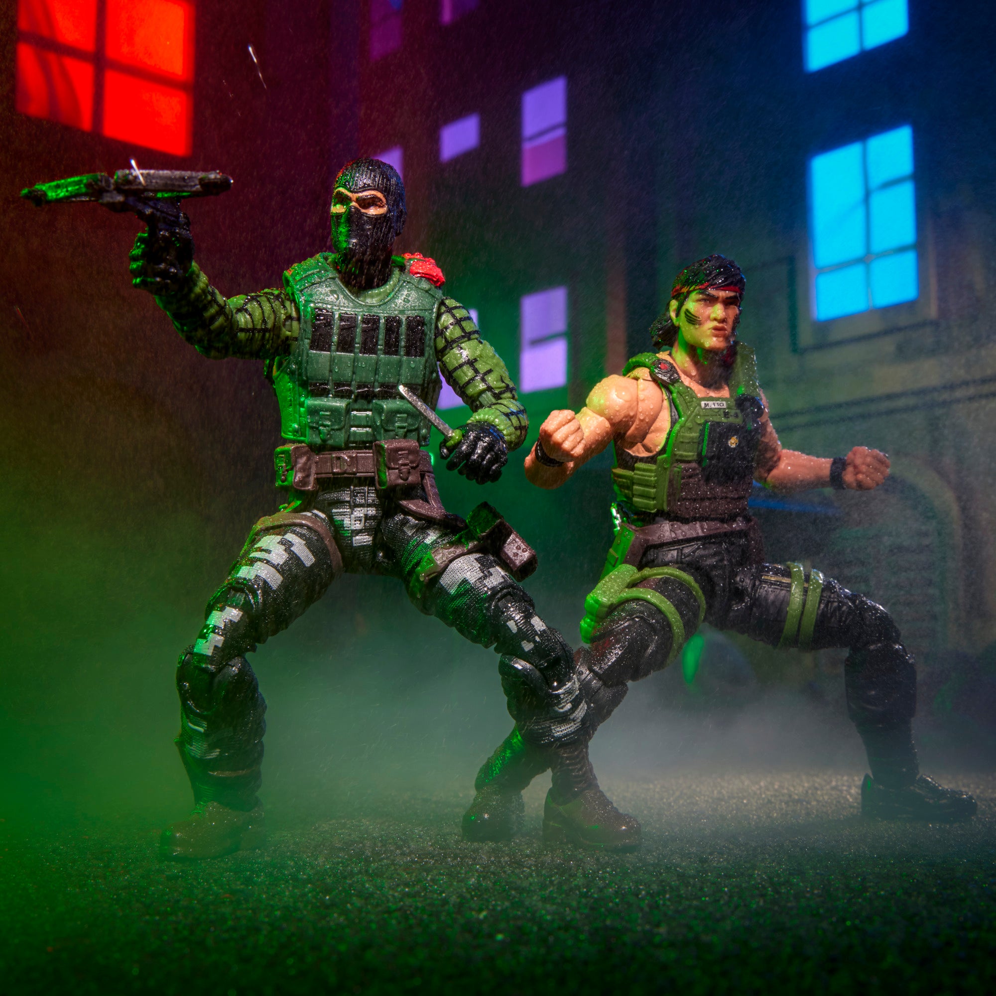 G.I. Joe Classified Series #164 Night Force Beach Head & Quick Kick - Diorama 7