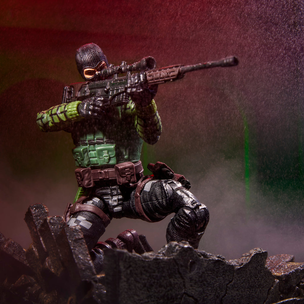 G.I. Joe Classified Series #164 Night Force Beach Head & Quick Kick - Diorama 6