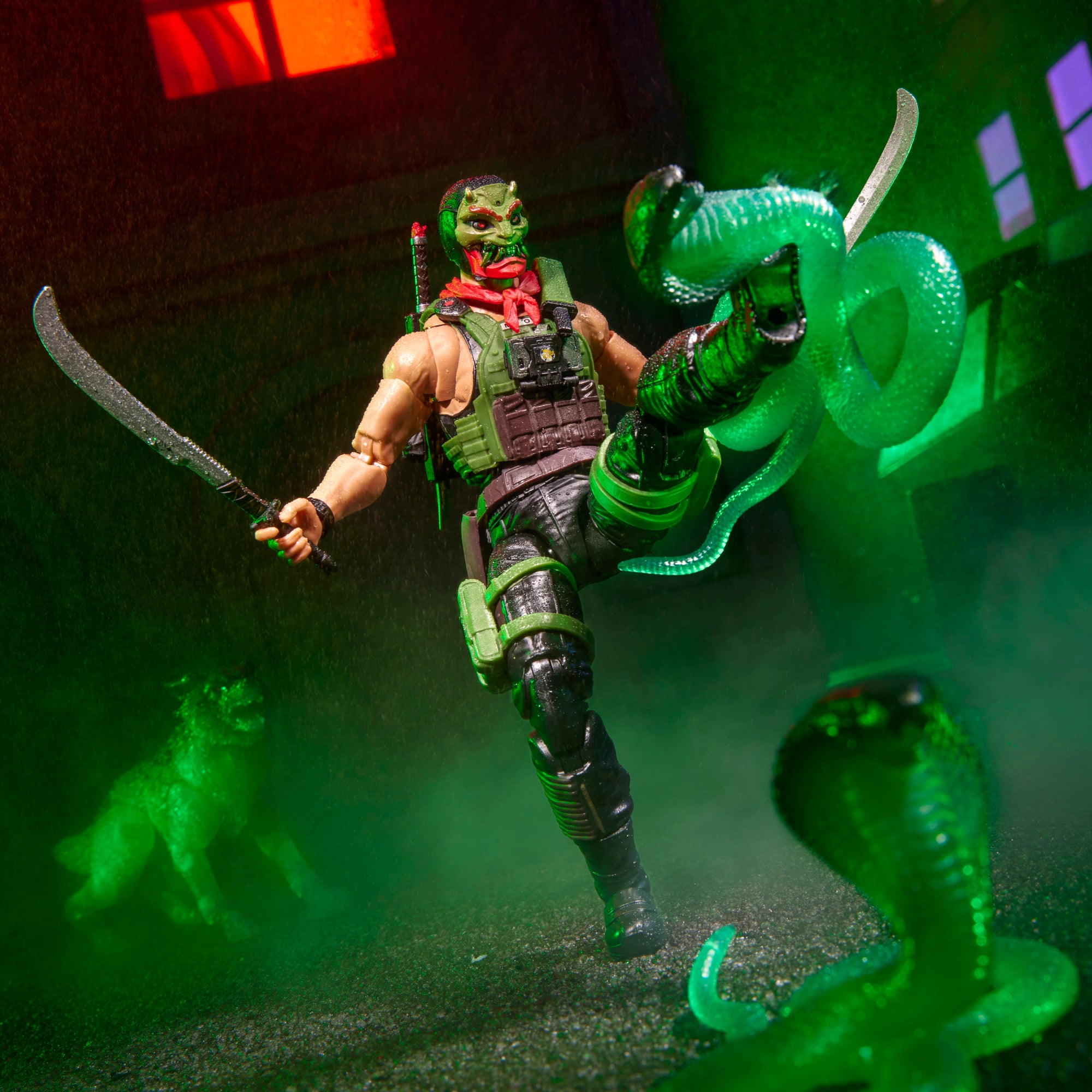 G.I. Joe Classified Series #164 Night Force Beach Head & Quick Kick - Diorama 5