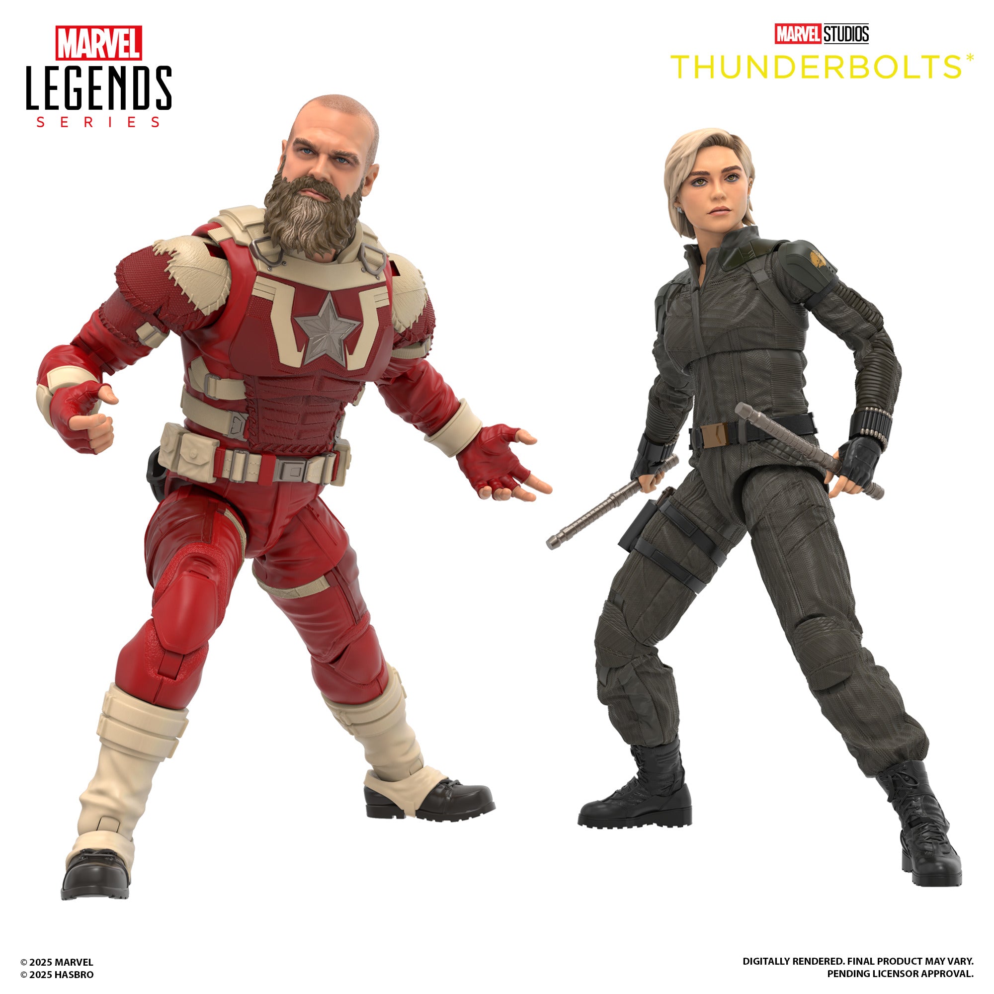 Marvel Legends Series Yelena Belova and Red Guardian