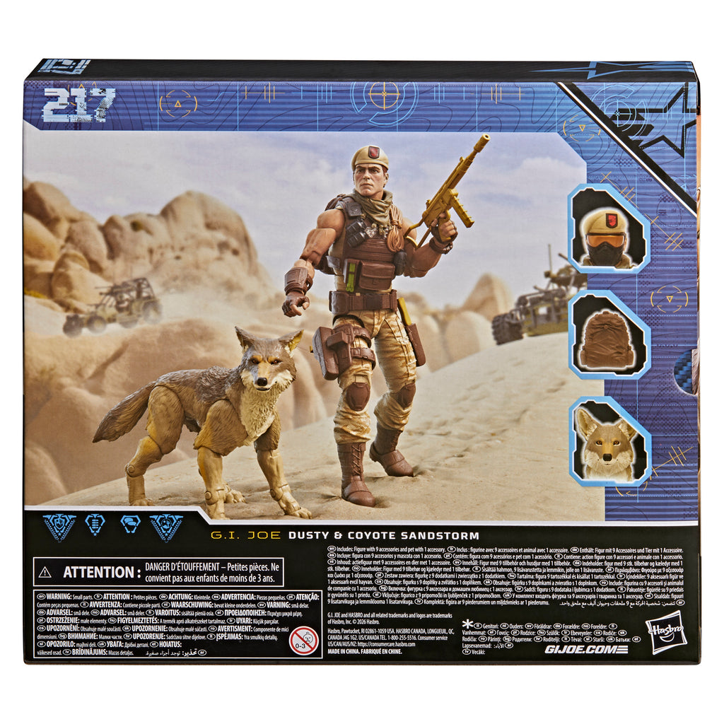 G.I. Joe Classified Series #217, Dusty & Coyote Sandstorm