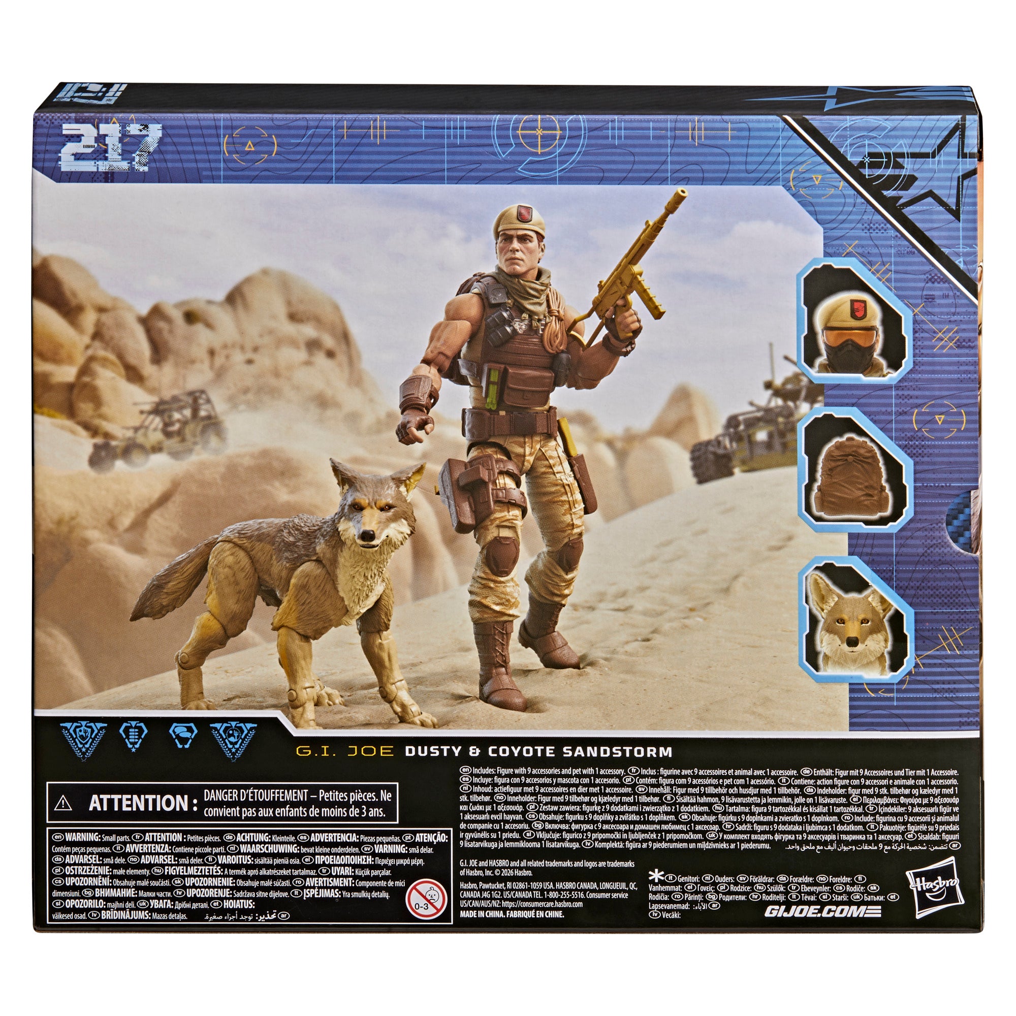 G.I. Joe Classified Series #217, Dusty & Coyote Sandstorm