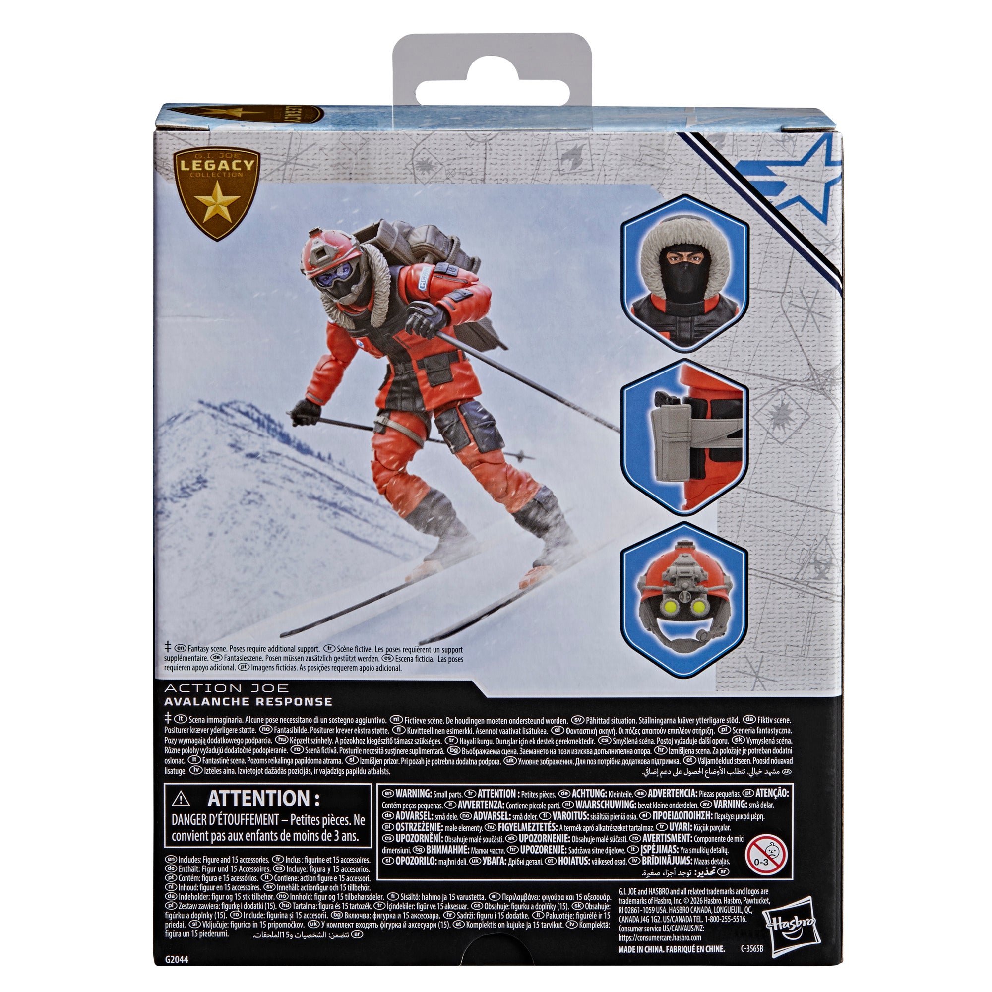 G.I. Joe Classified Series Legacy Collection: Action Joe - Avalanche Response